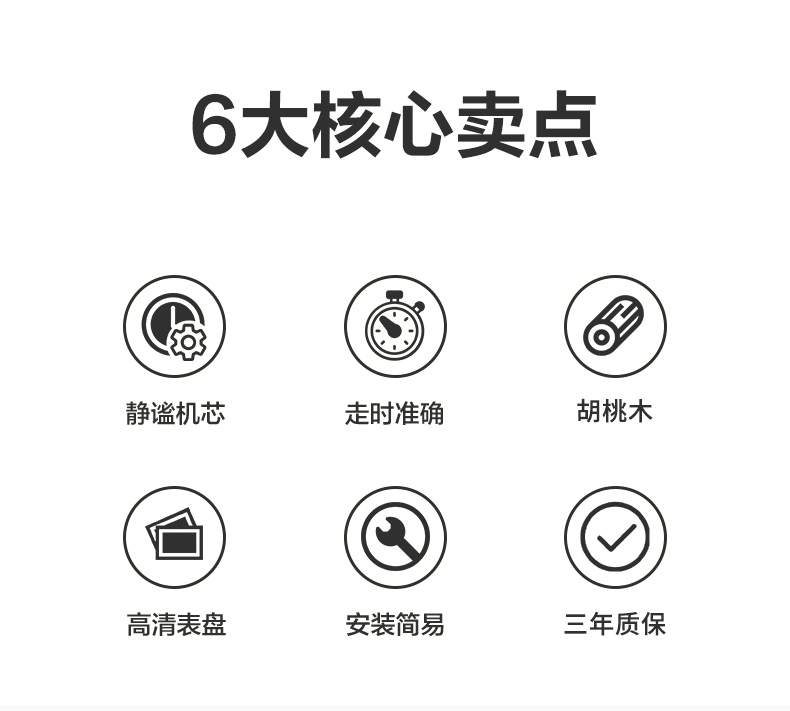 Wall clock design，Home Furnishing，medieval style，