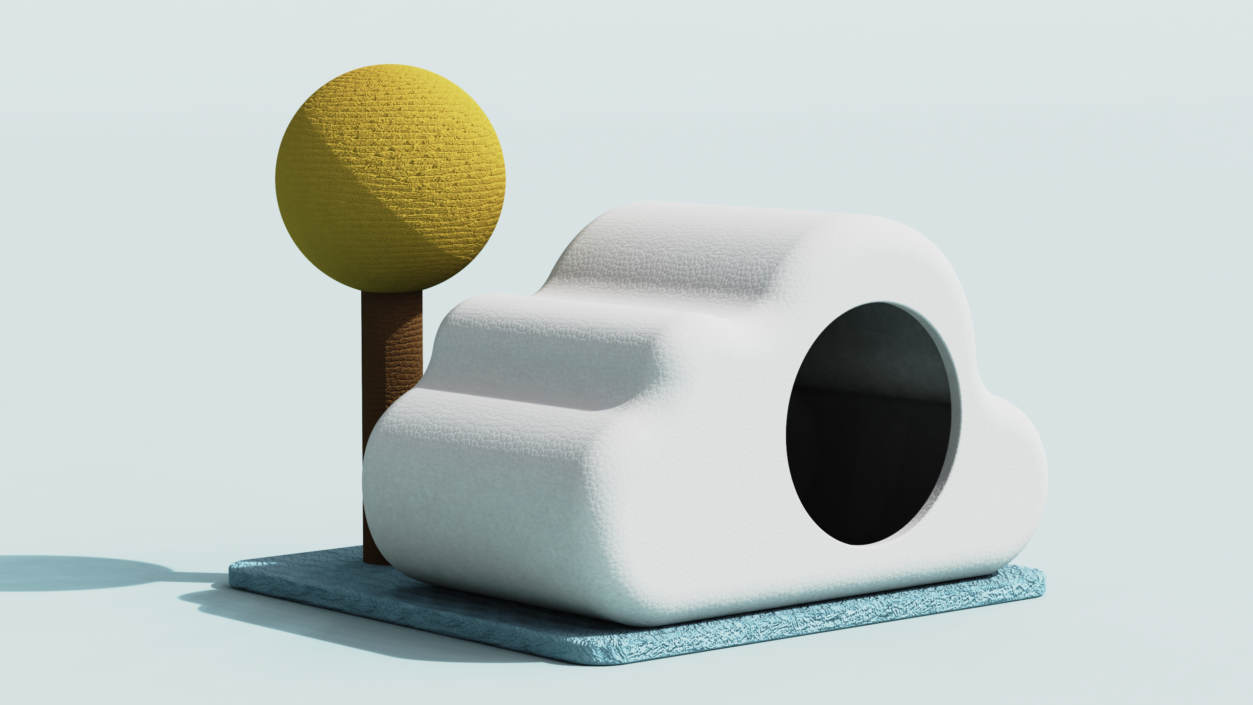 Original design，Cat nest design，Appearance design，Pets，