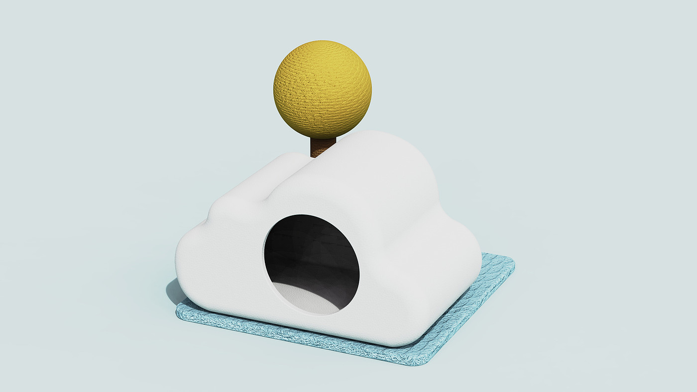 Original design，Cat nest design，Appearance design，Pets，