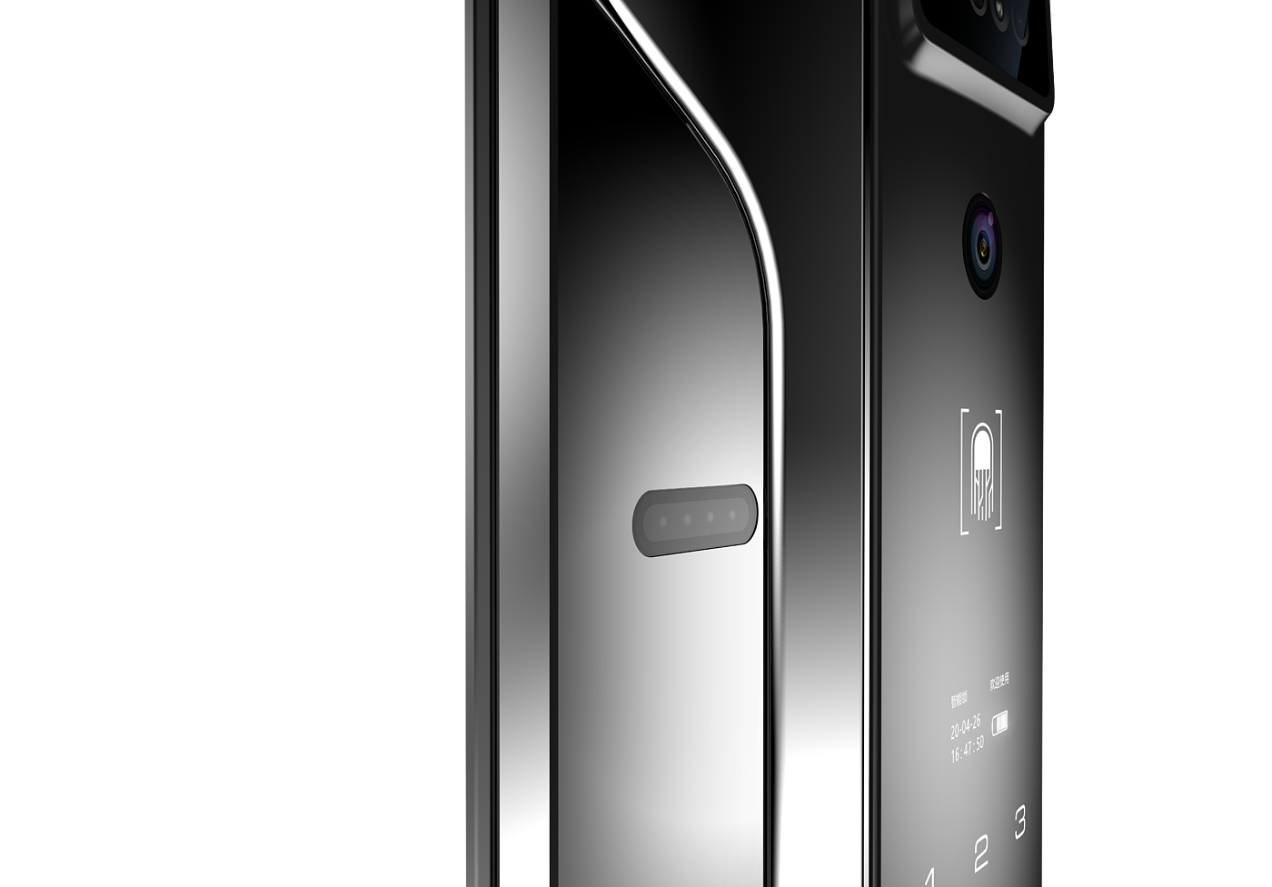 industrial design，Product appearance，Intelligent lock，