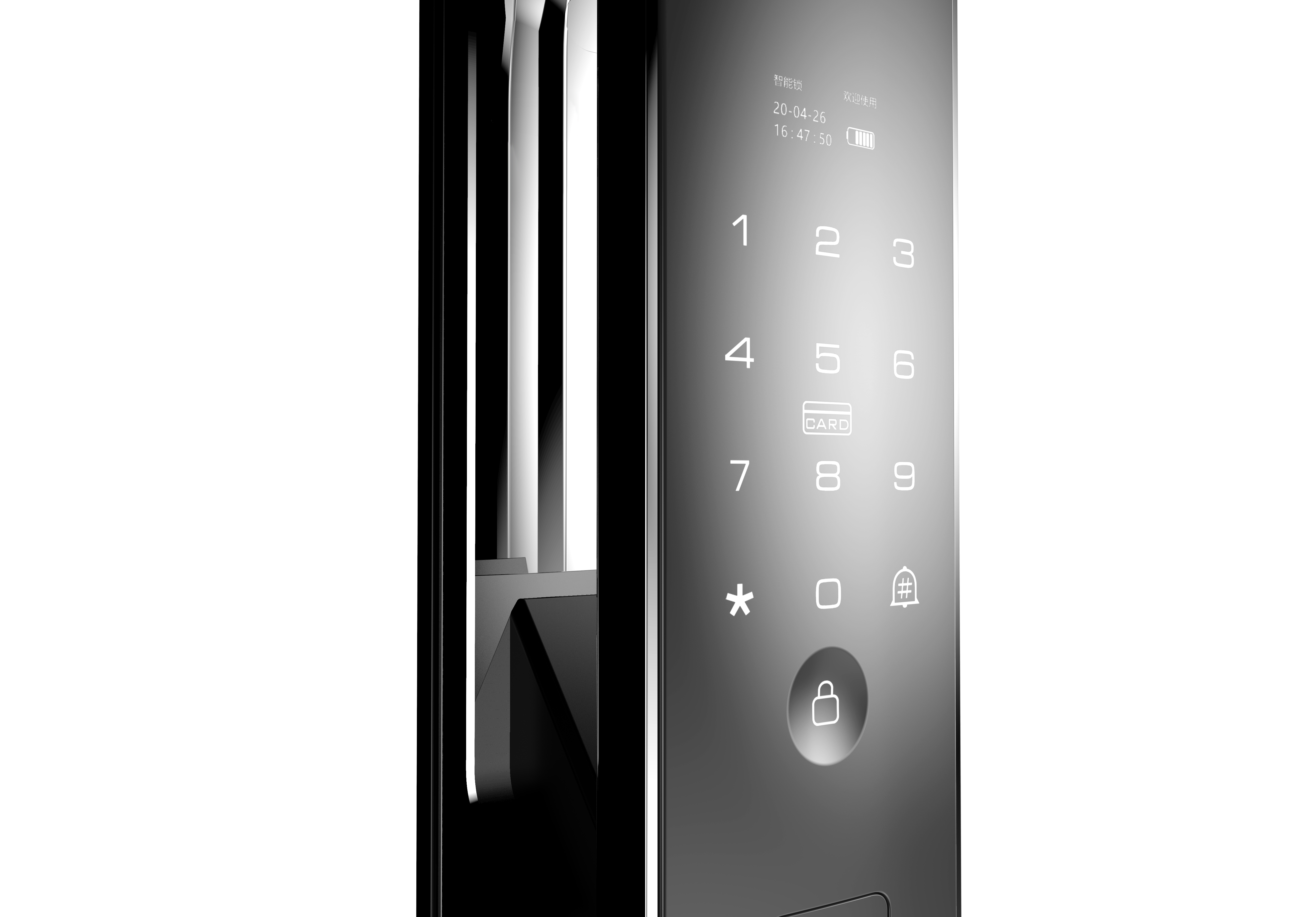 industrial design，Product appearance，Intelligent lock，
