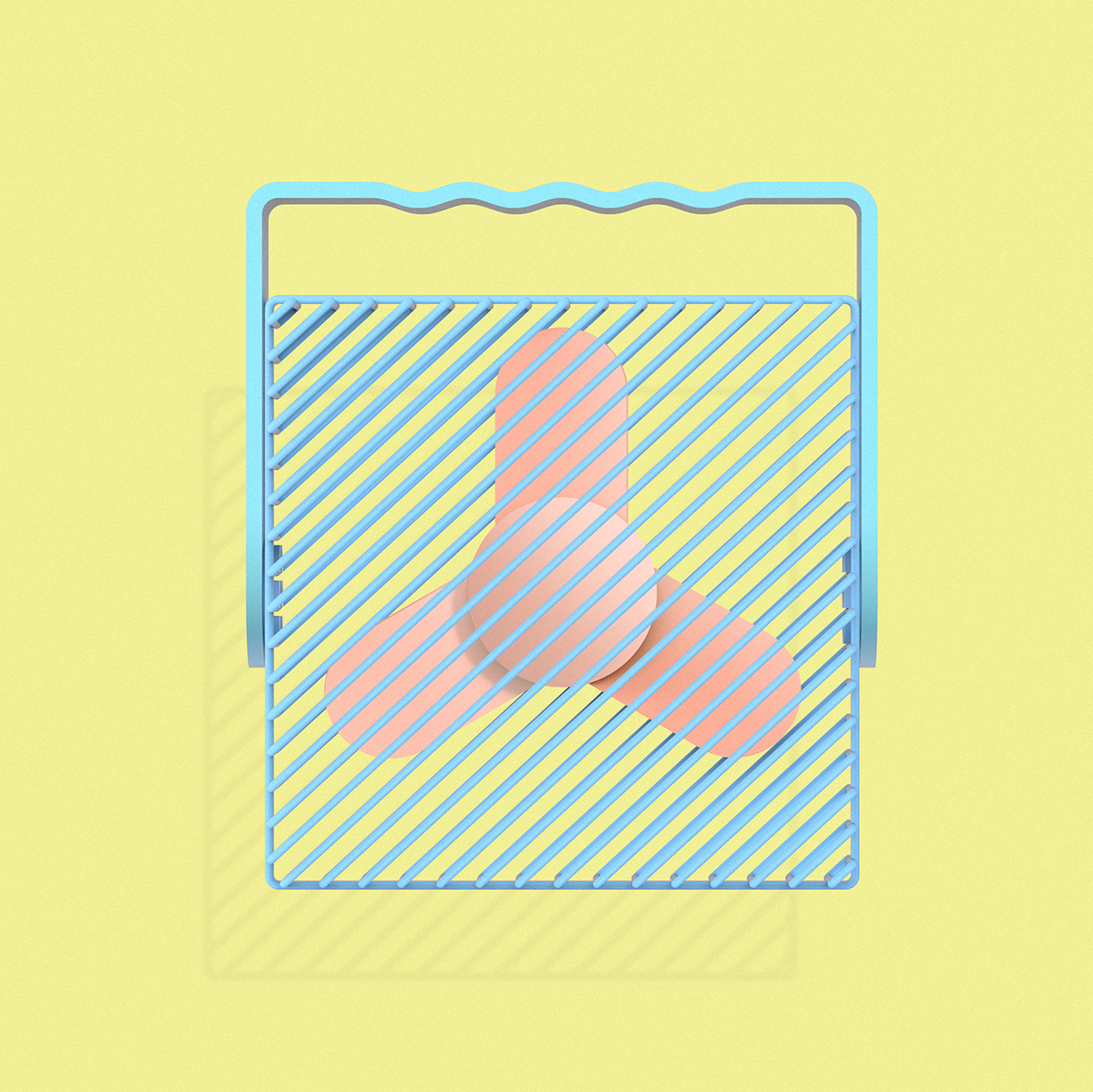 product design，small home appliances，Wav，Desk fan，