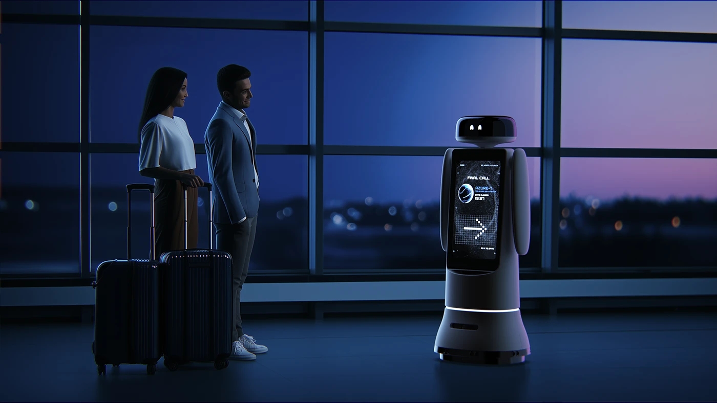 Humanoid robot，Nexiobot，artificial intelligence，sensor，public space ，