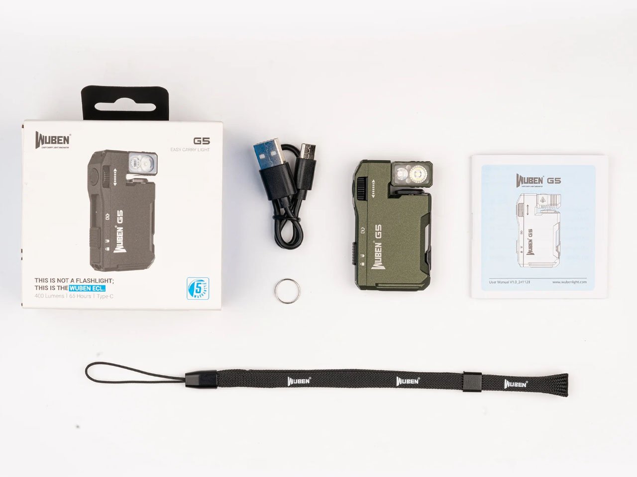 Wuben G5 EDC，Flashlight，tool，Outdoor tools，