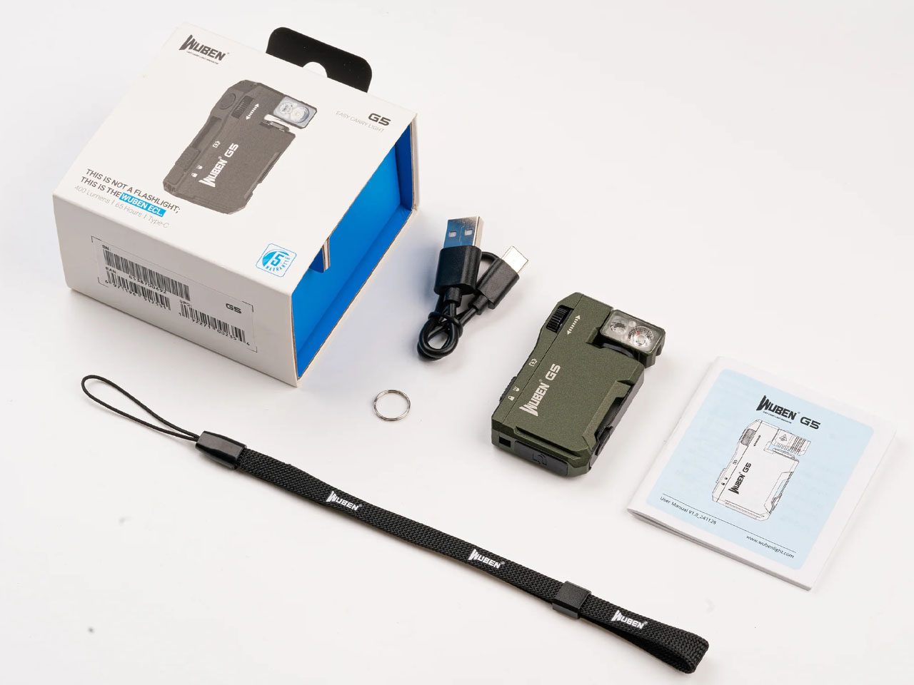 Wuben G5 EDC，Flashlight，tool，Outdoor tools，