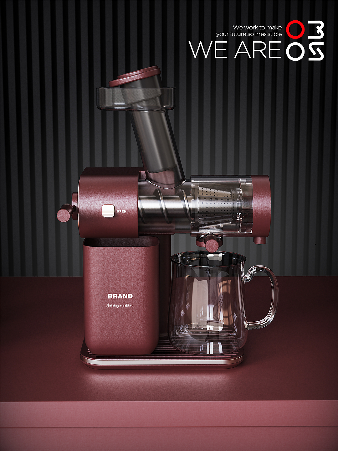 Juice machine，liquidizer，Household Electric Appliances，Kitchen appliances，Raspberry Research Industrial Design，Raspberry Research Industrial Design，