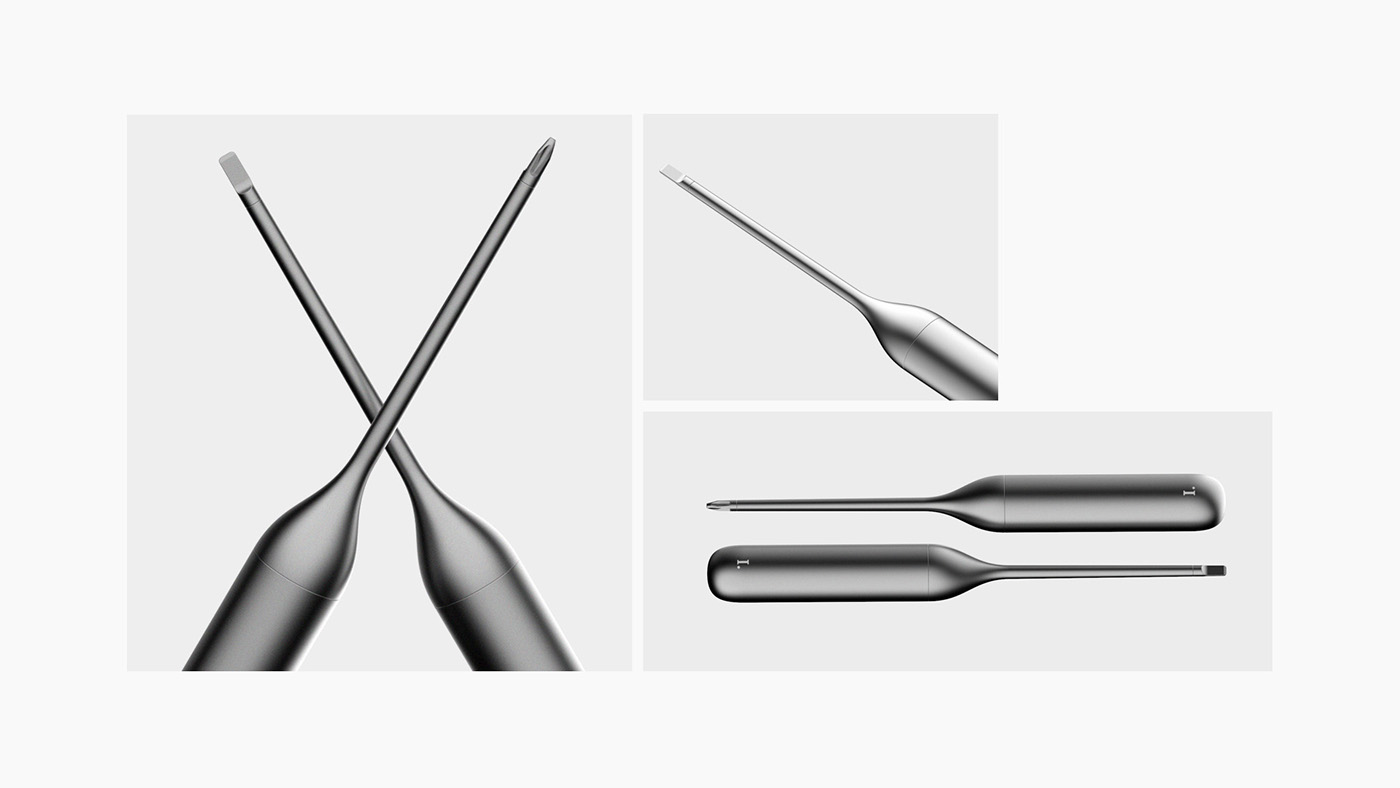 Life tool design，Mechanical tool design，hammer，bolt driver，Fashion simplicity，overall shape，Design of cylinder，Hand drawn divergence，Tools and equipment，Tool design，