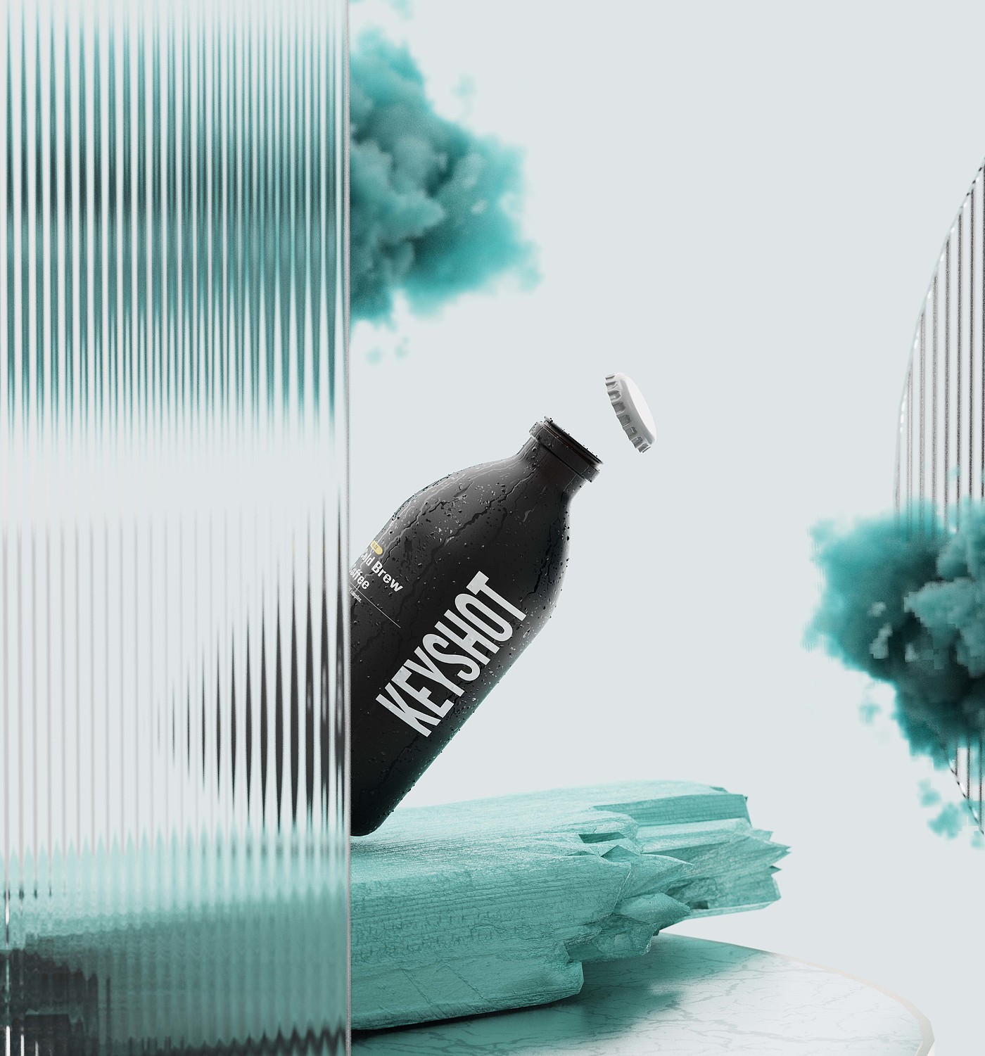 Keyshot rendering，Keyshot scene rendering，Render，industrial design，product design，