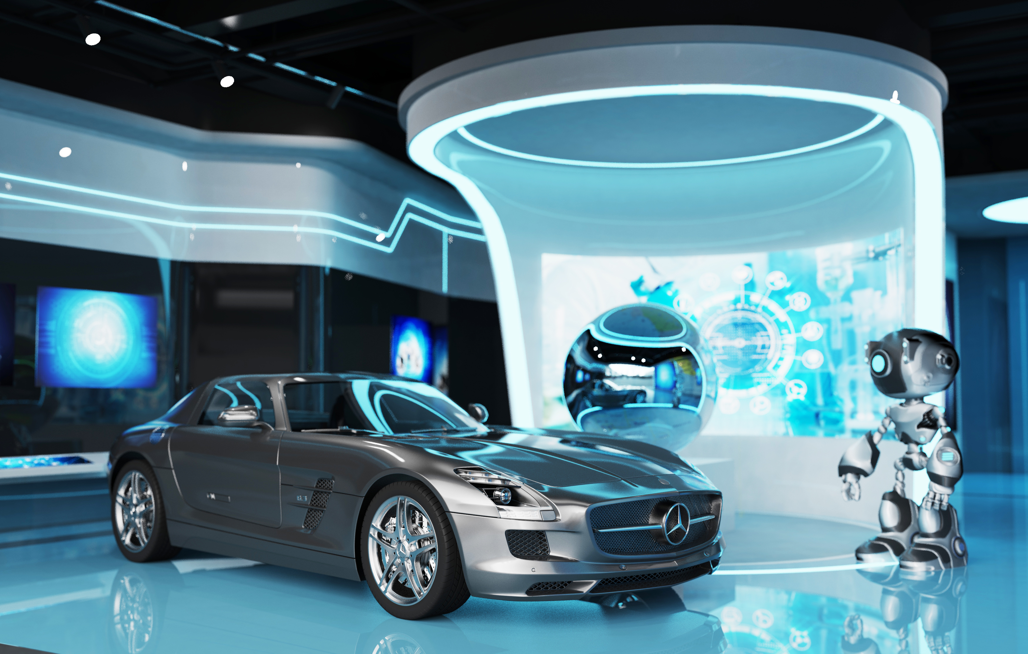 Keyshot rendering，Keyshot scene rendering，Render，industrial design，product design，