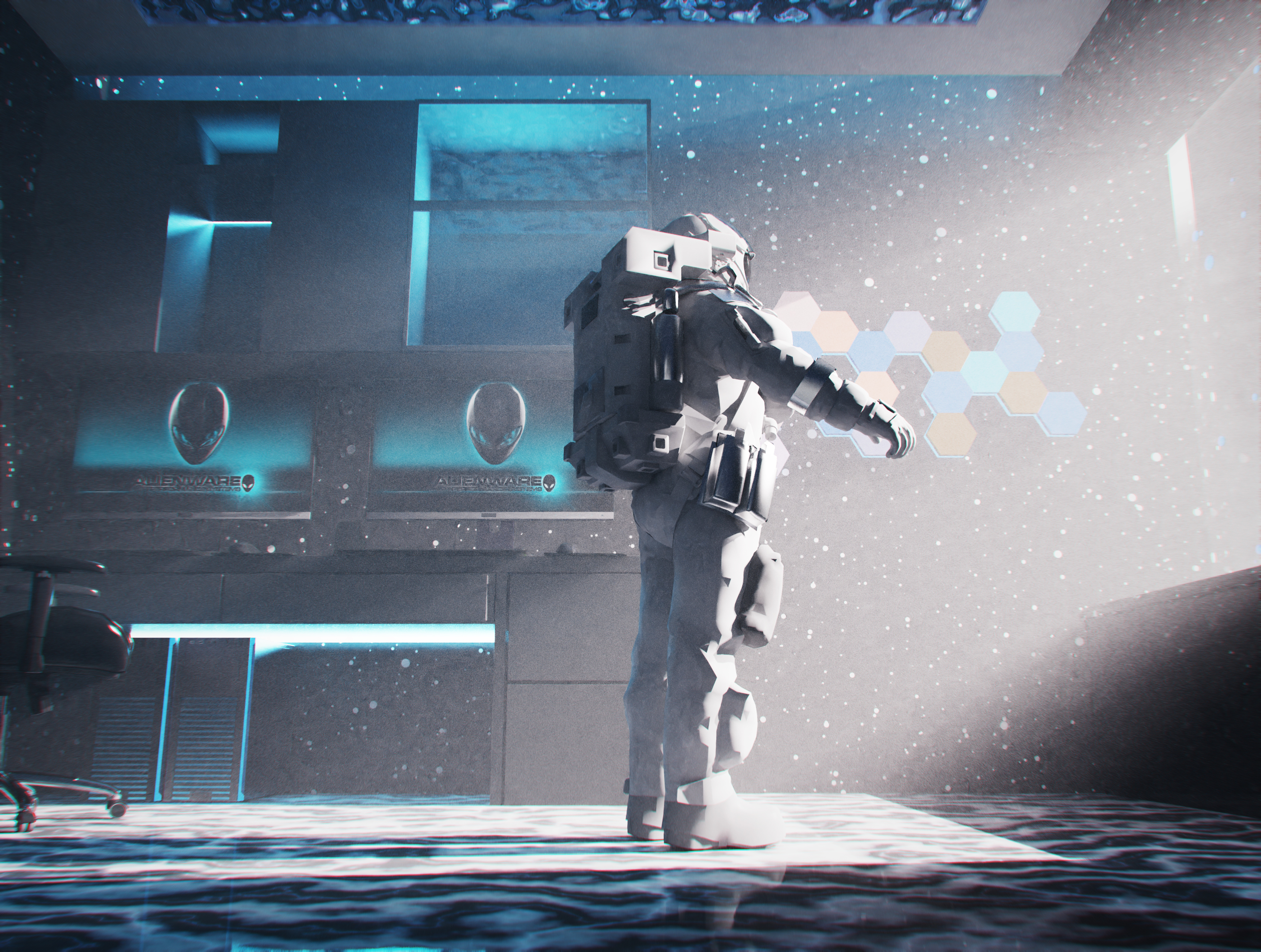 Keyshot rendering，Keyshot scene rendering，Render，industrial design，product design，