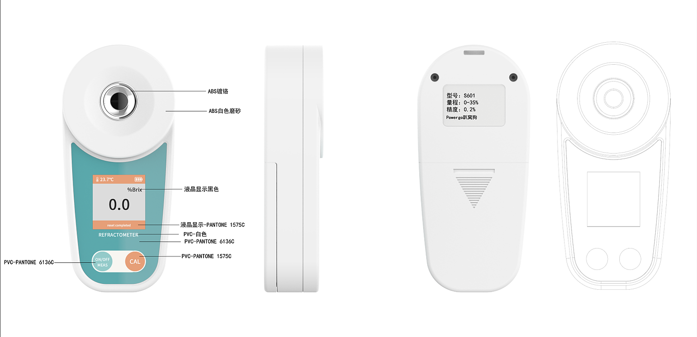 instrument, measurement, sugar degree，