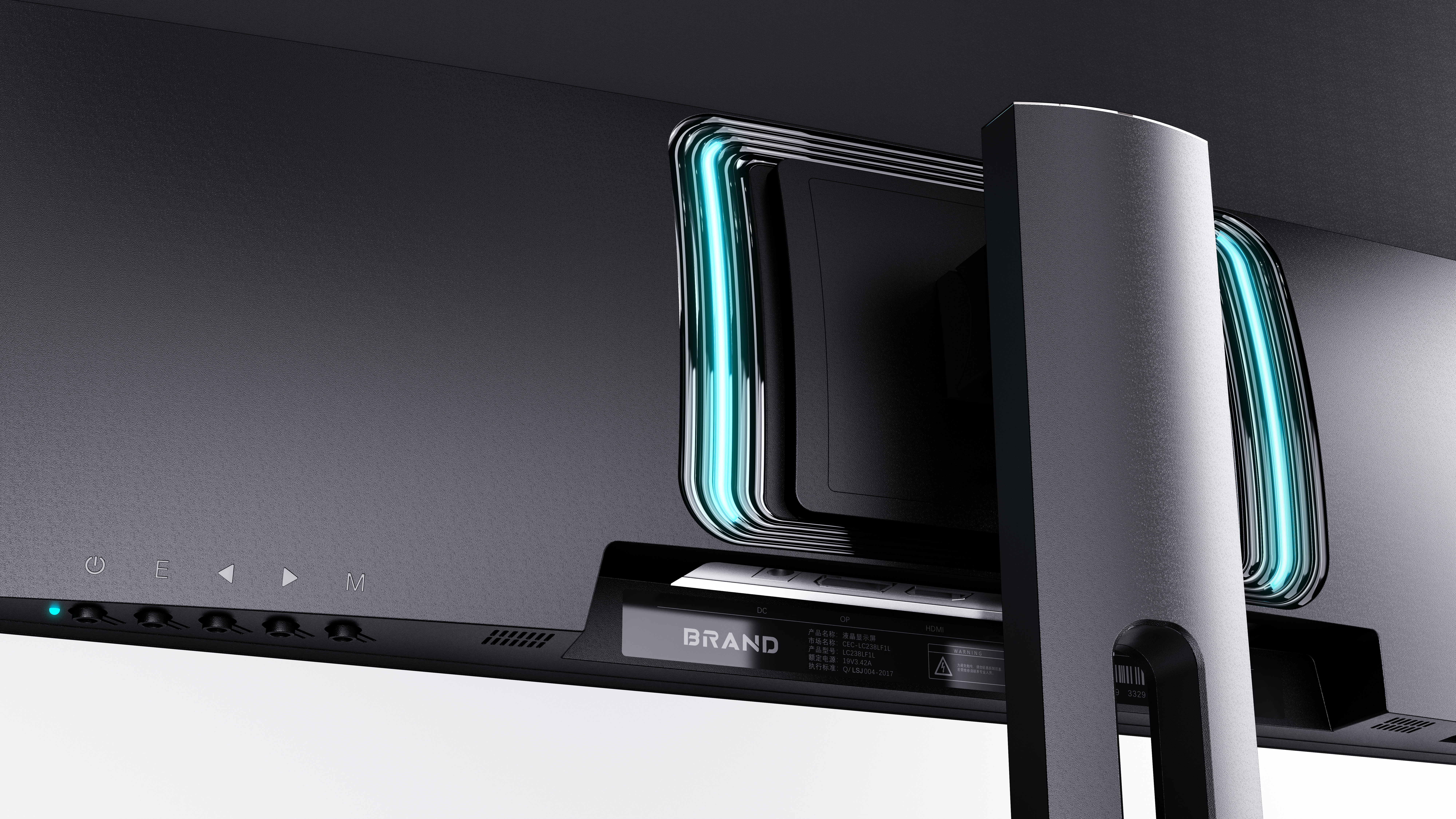 monitor，display，E-sports display，Small Rear Shell Display，computer，LED screen，