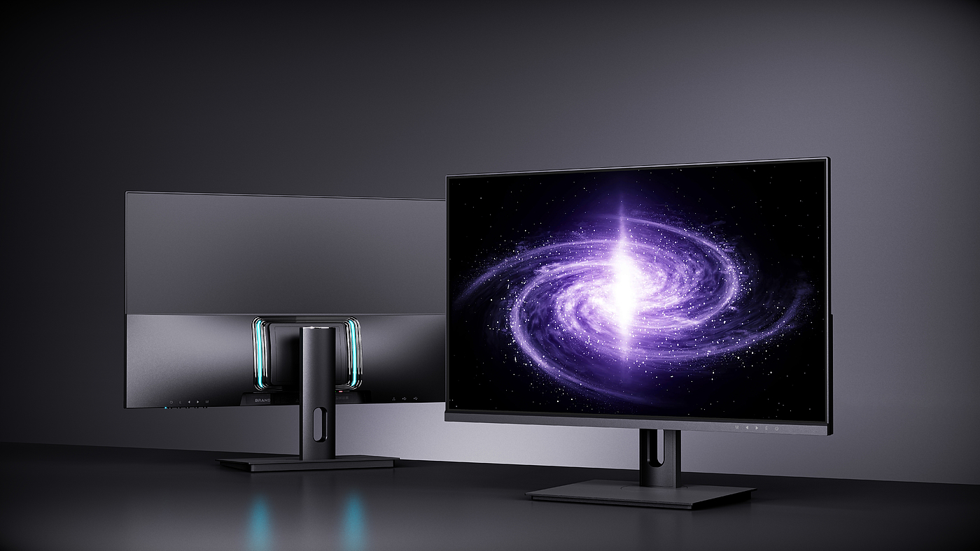 monitor，display，E-sports display，Small Rear Shell Display，computer，LED screen，