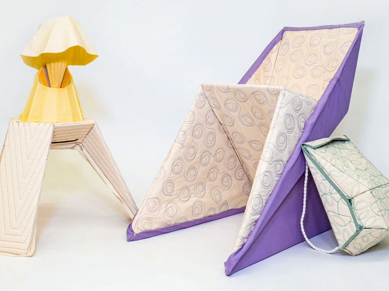 origami furniture，CNC Sewing，Lightweight design，Assembly-free，Environmental protection design，