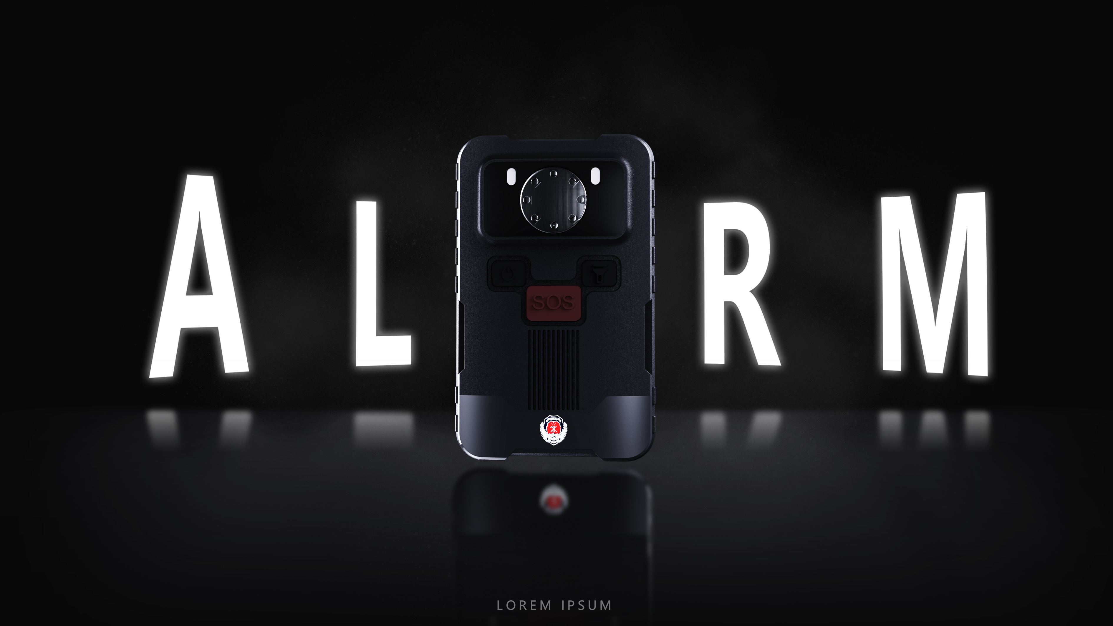 Designed for emergency situations, support one-click trigger alarm，