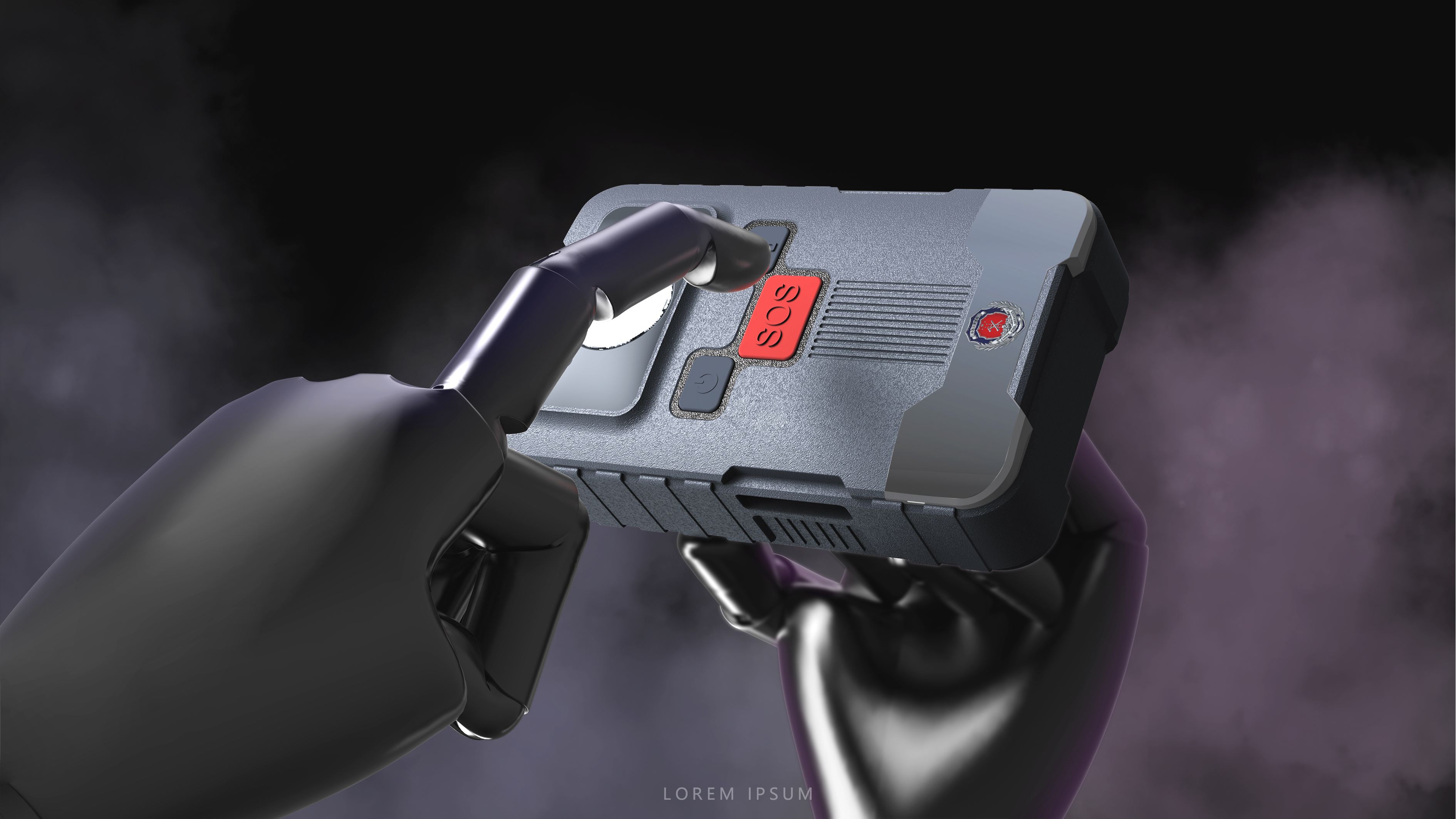 Designed for emergency situations, support one-click trigger alarm，