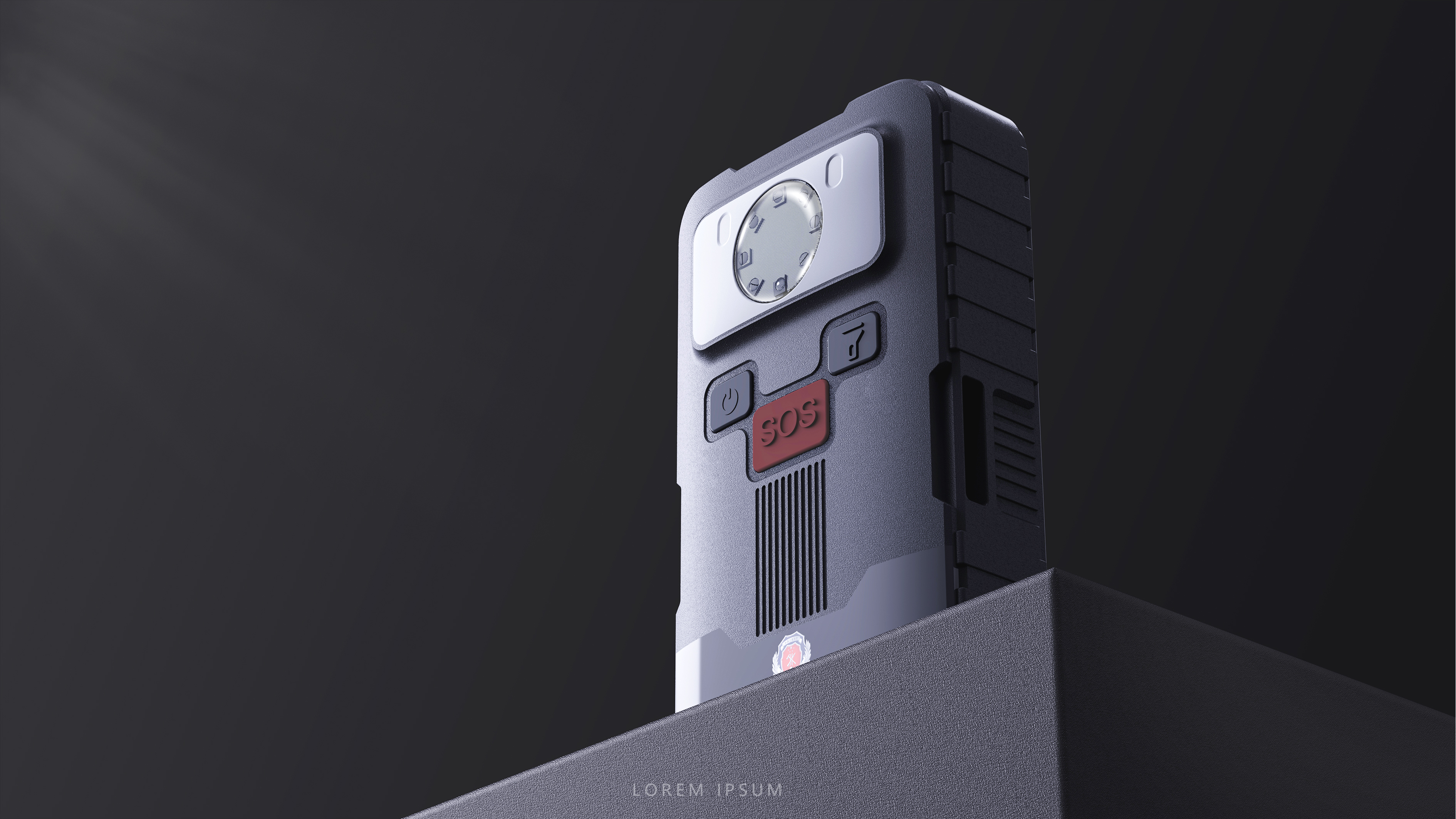 Designed for emergency situations, support one-click trigger alarm，