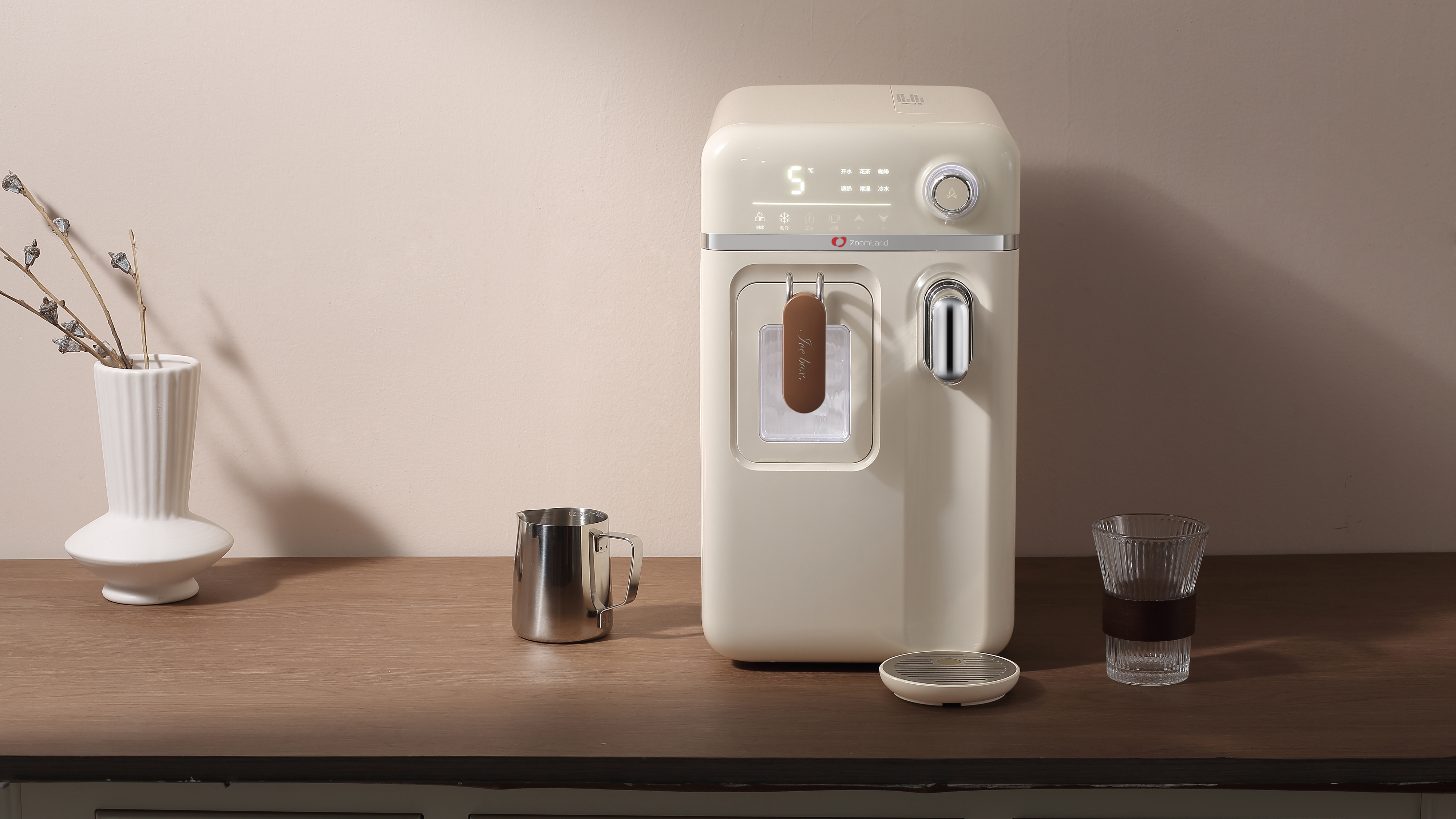 Water dispenser，Ice maker，household electrical appliances，Retro，Ice-making drinking water，delicate，innovate，good-looking，