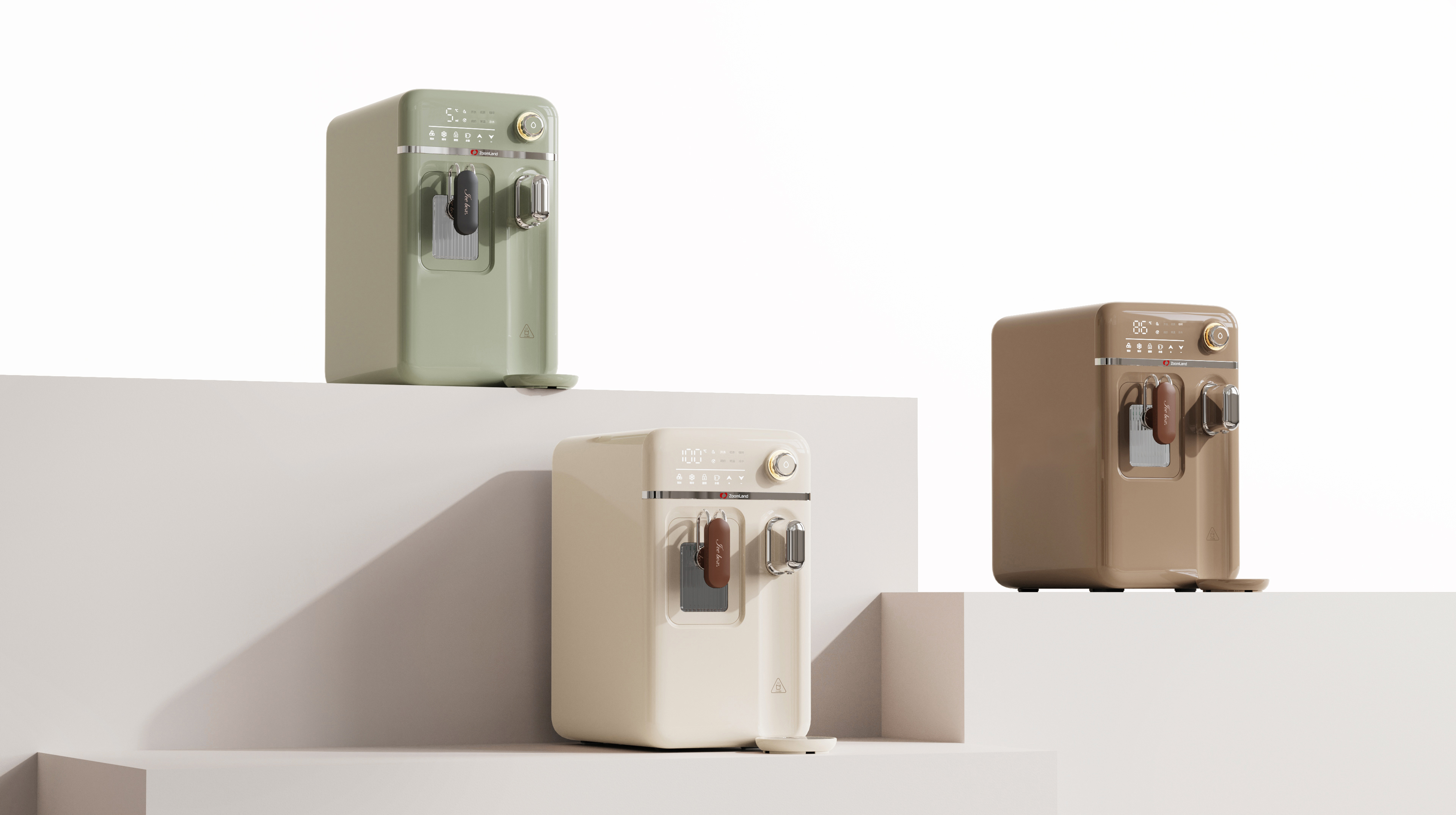 Water dispenser，Ice maker，household electrical appliances，Retro，Ice-making drinking water，delicate，innovate，good-looking，