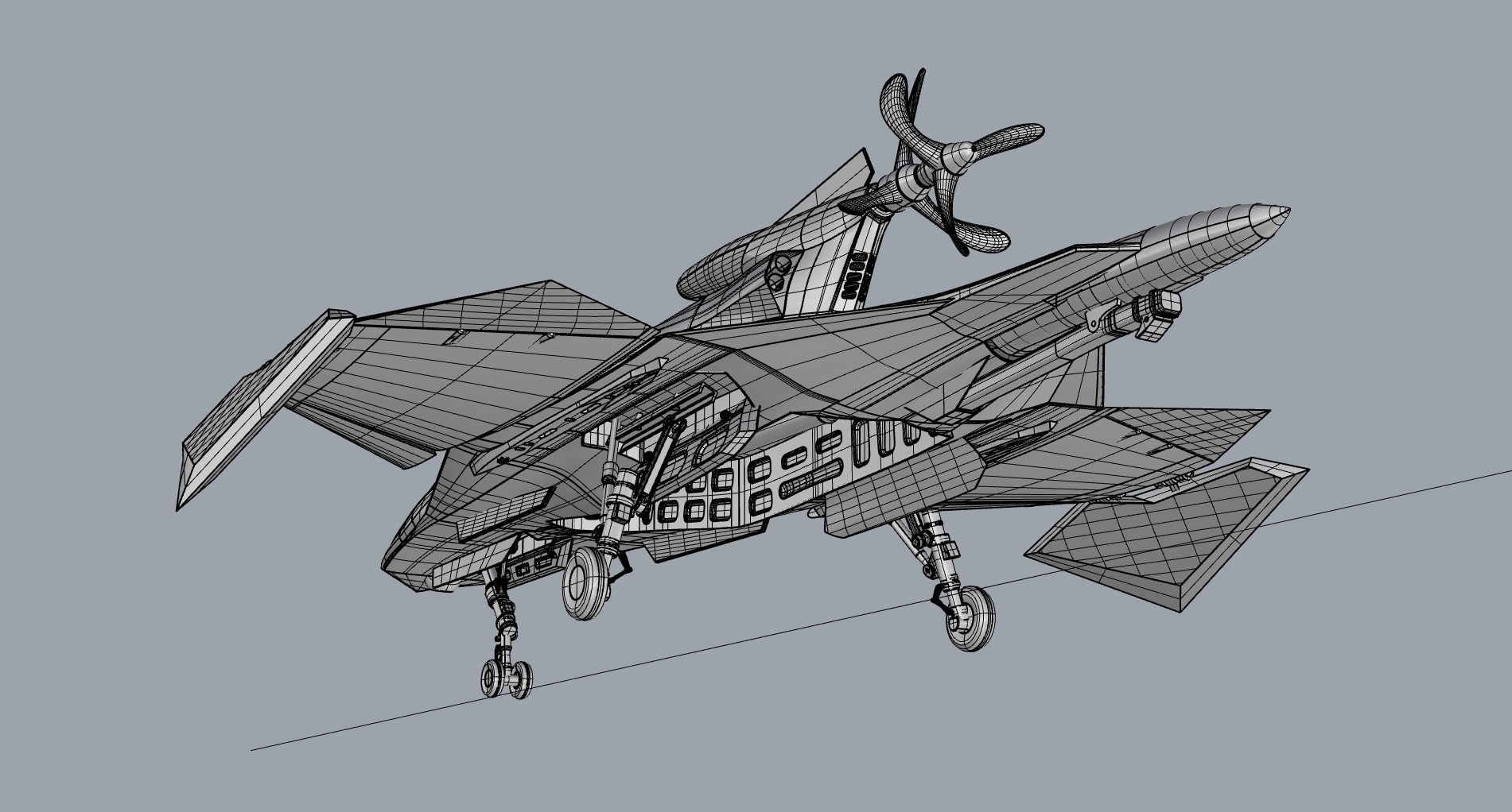 wave effect body，UAV，