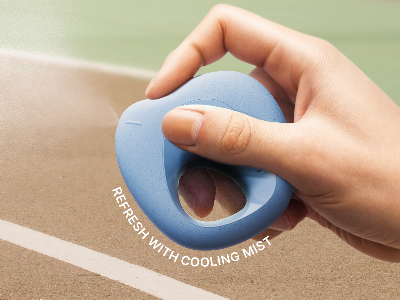 conceptual design，Handheld cooling spray，originality，Outdoor equipment，