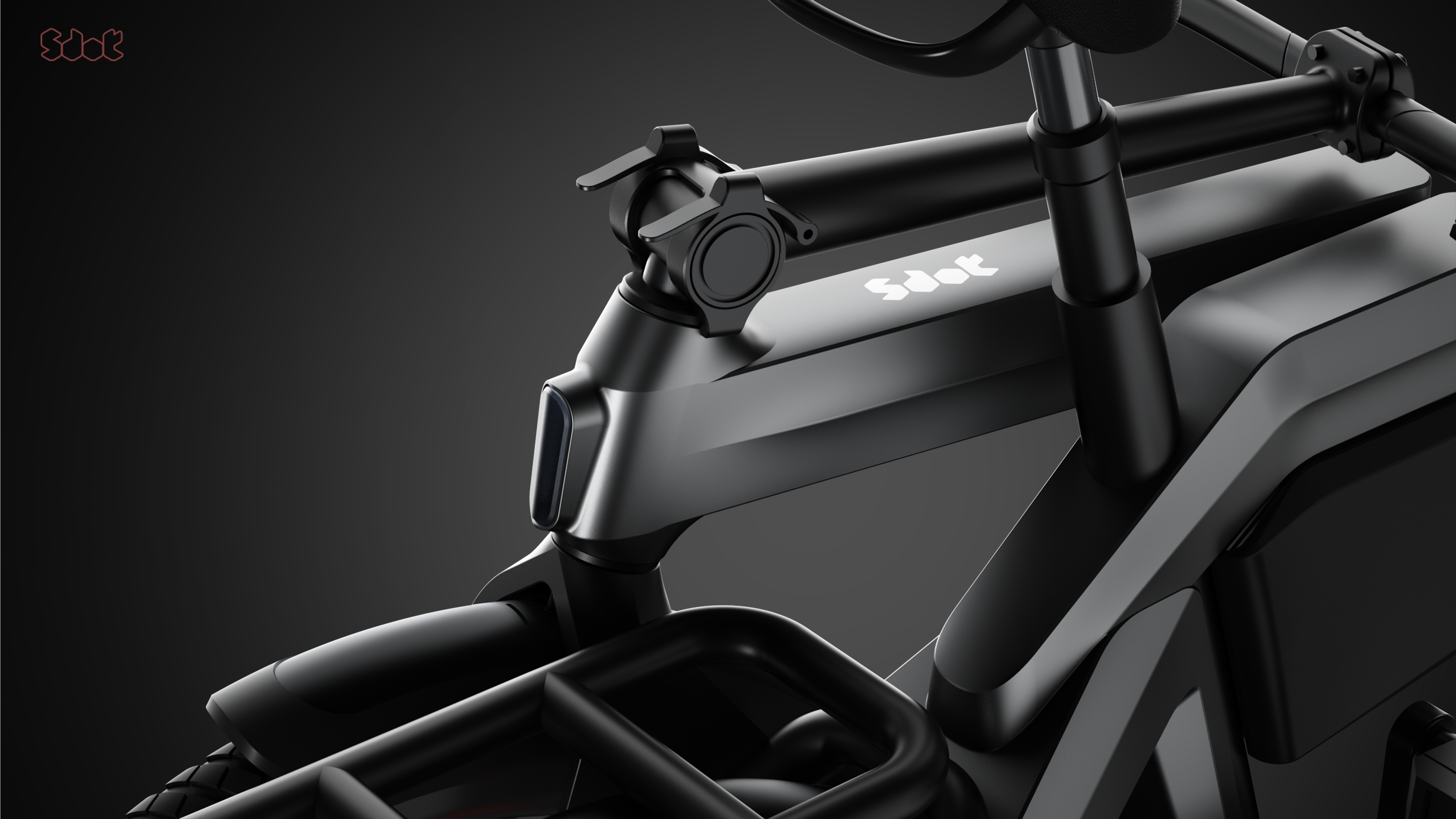 industrial design，product design，Folding bike，Electric moped，Bicycle，Design，Advanced sense，