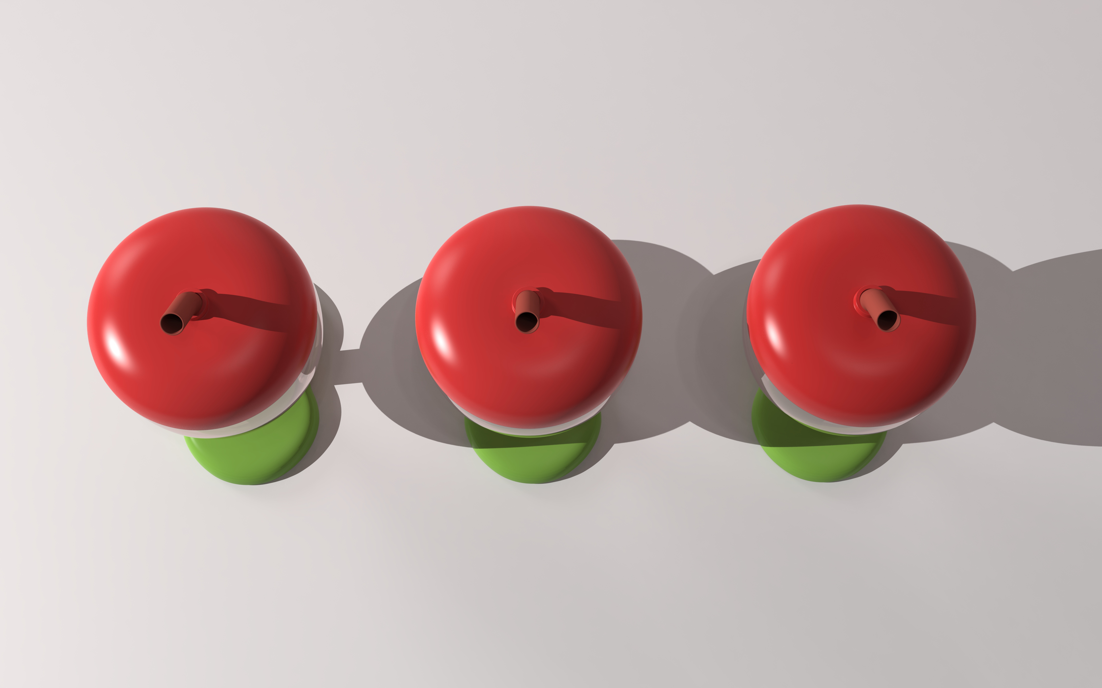 Goblet design，apple bionic，Original design，Children's goblet，Children's pipette cup，