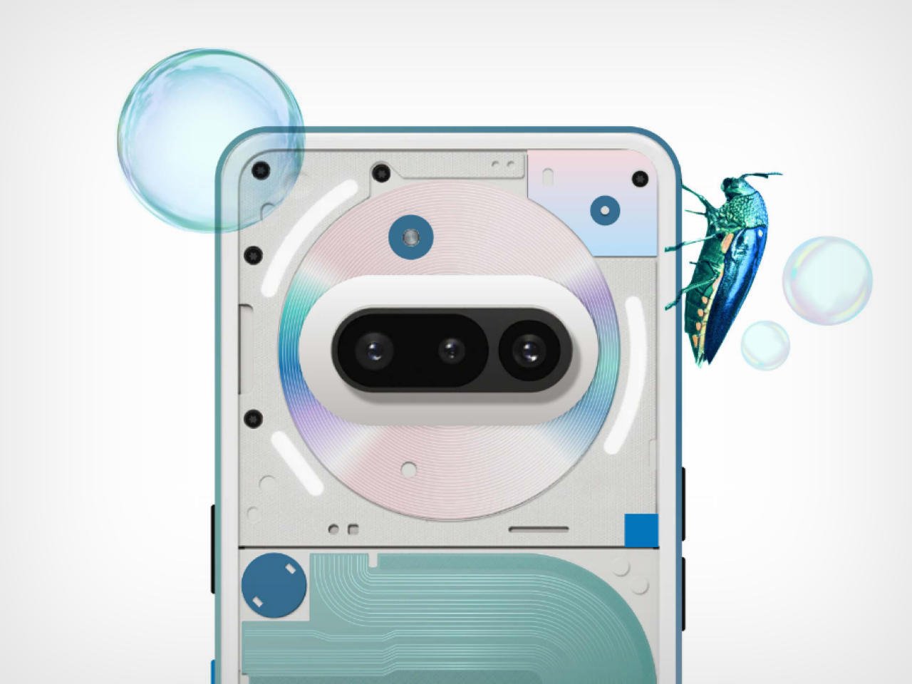 Nothing Phone 3a，Carpe Diem，mobile phone，Rainbow Creative，thermal induction，