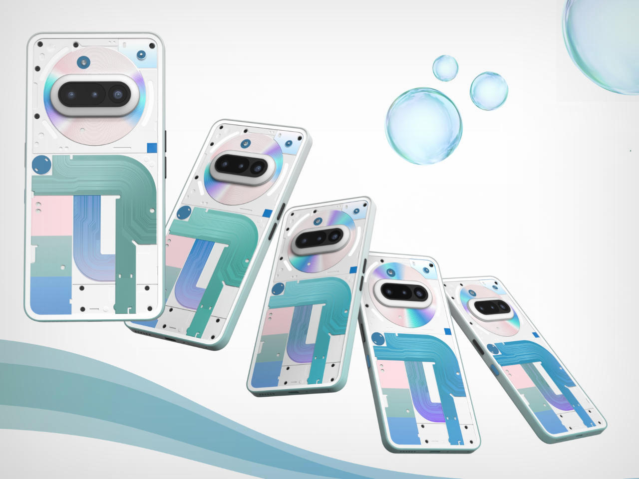 Nothing Phone 3a，Carpe Diem，mobile phone，Rainbow Creative，thermal induction，