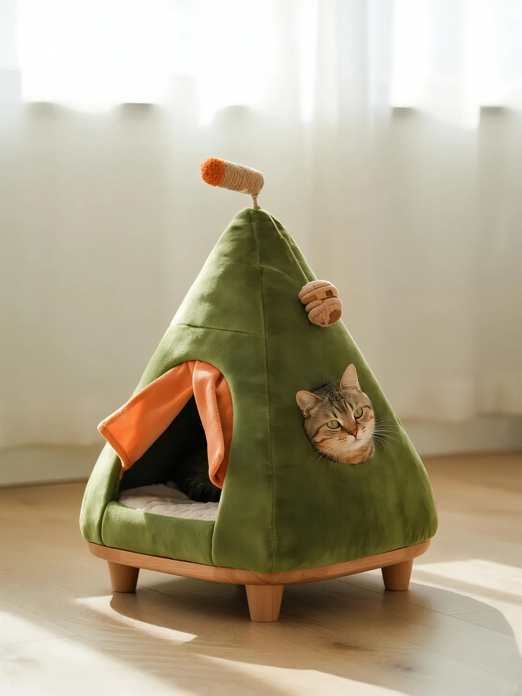 Pet Supplies, Cat Nest, AIGC，