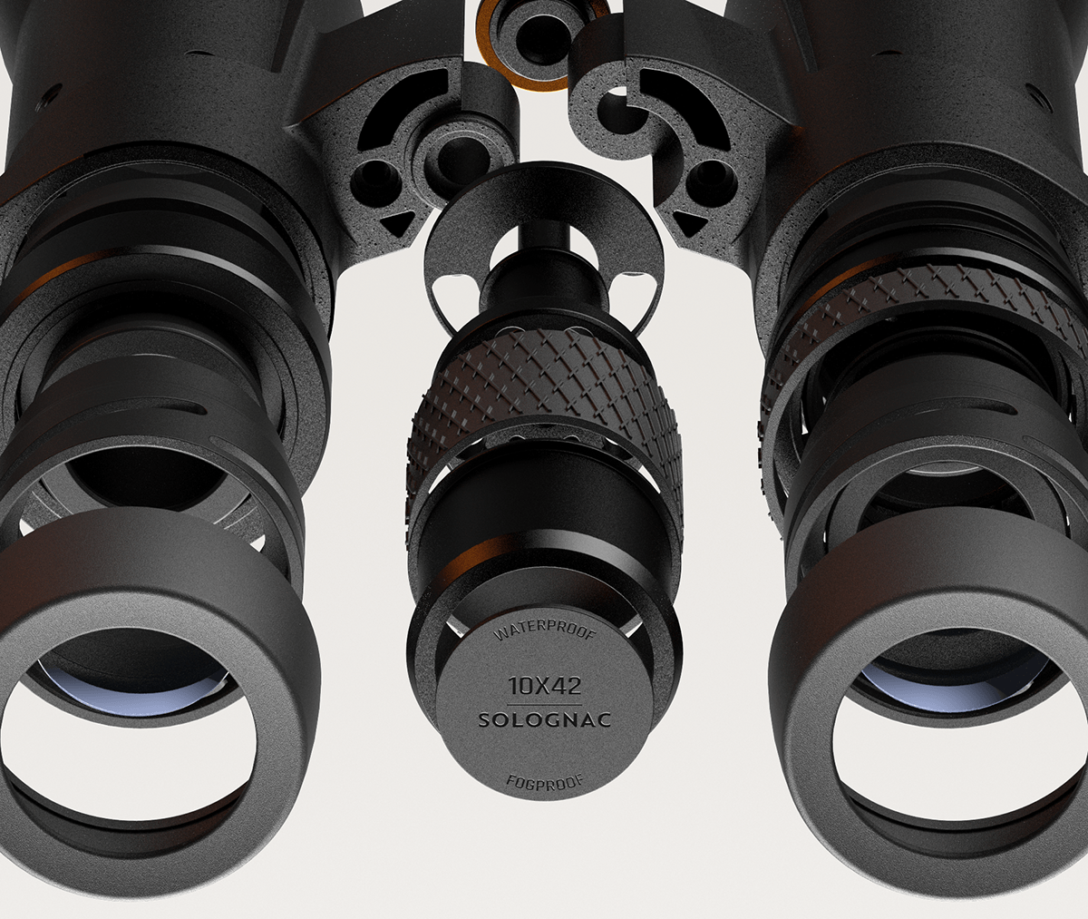 Decathlon，Decathlon ，Binoculars，industrial design，