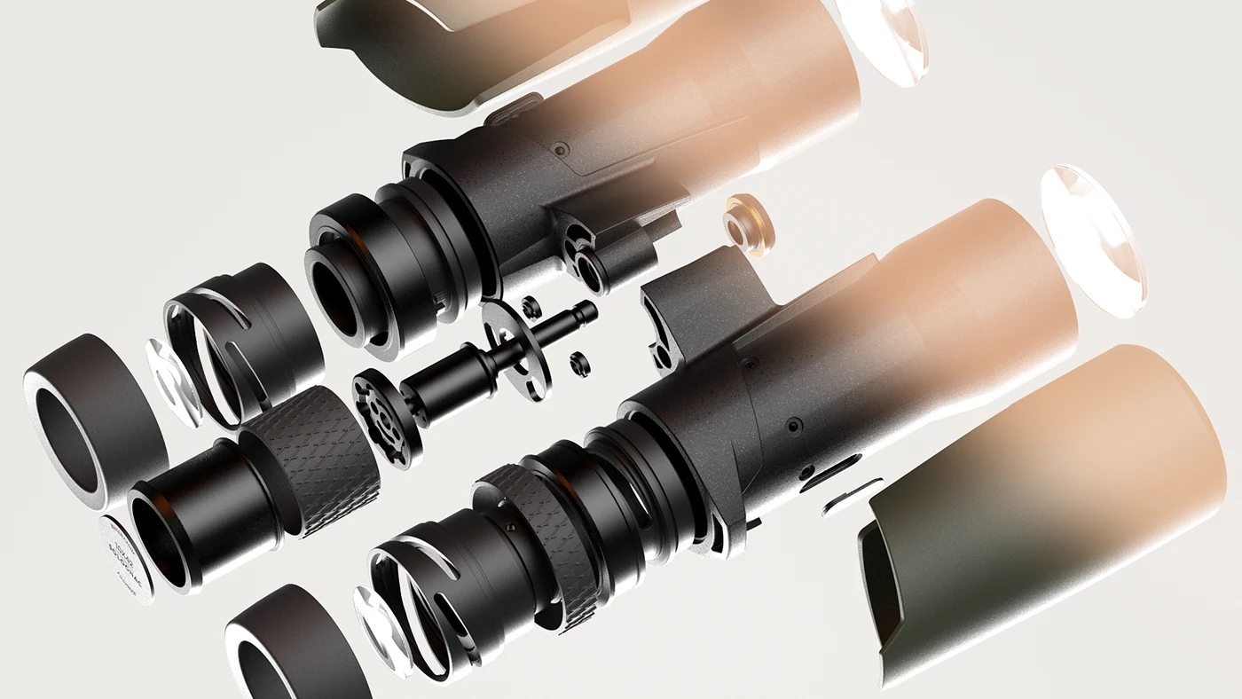 Decathlon，Decathlon ，Binoculars，industrial design，