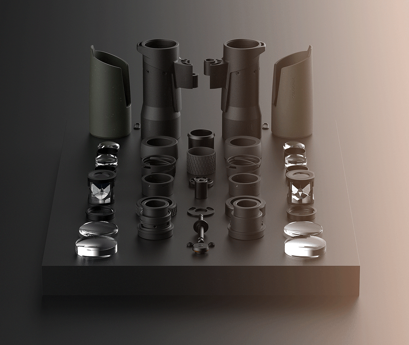 Decathlon，Decathlon ，Binoculars，industrial design，