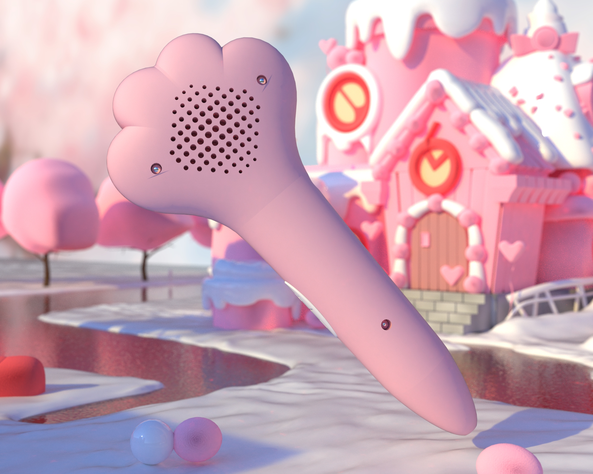 Point reading pen，Point reading pen design，Toy design，Maternal and infant products，Toys，Cultural and creative design，Stationery design，bionic bear，