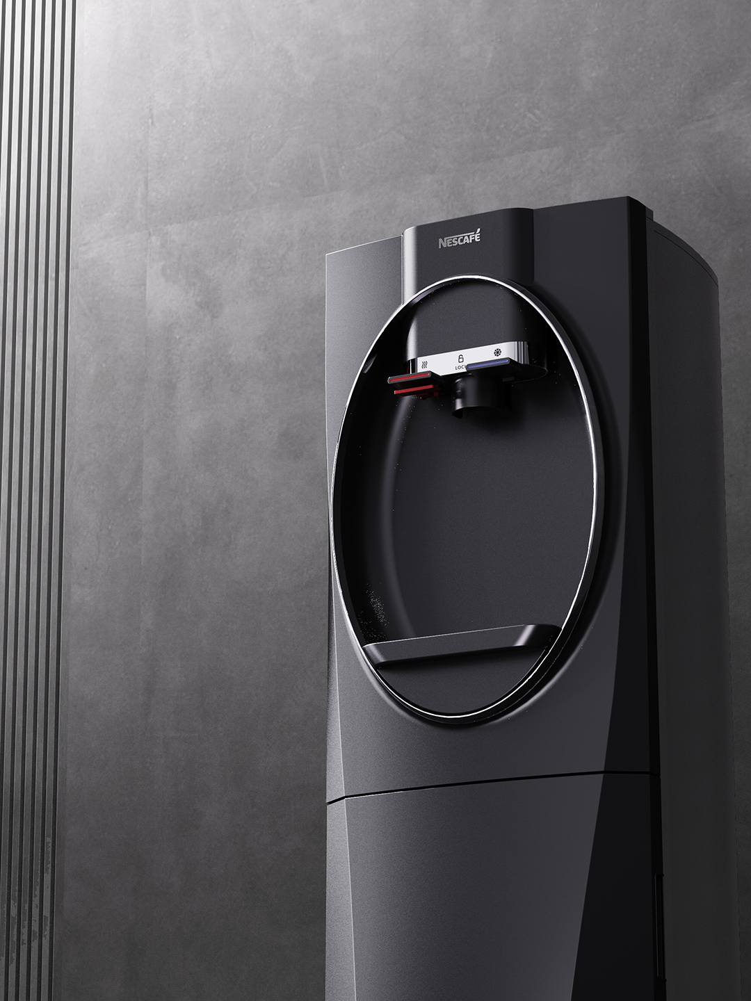 Water dispenser，Nestle，Office business，Vertical water dispenser，