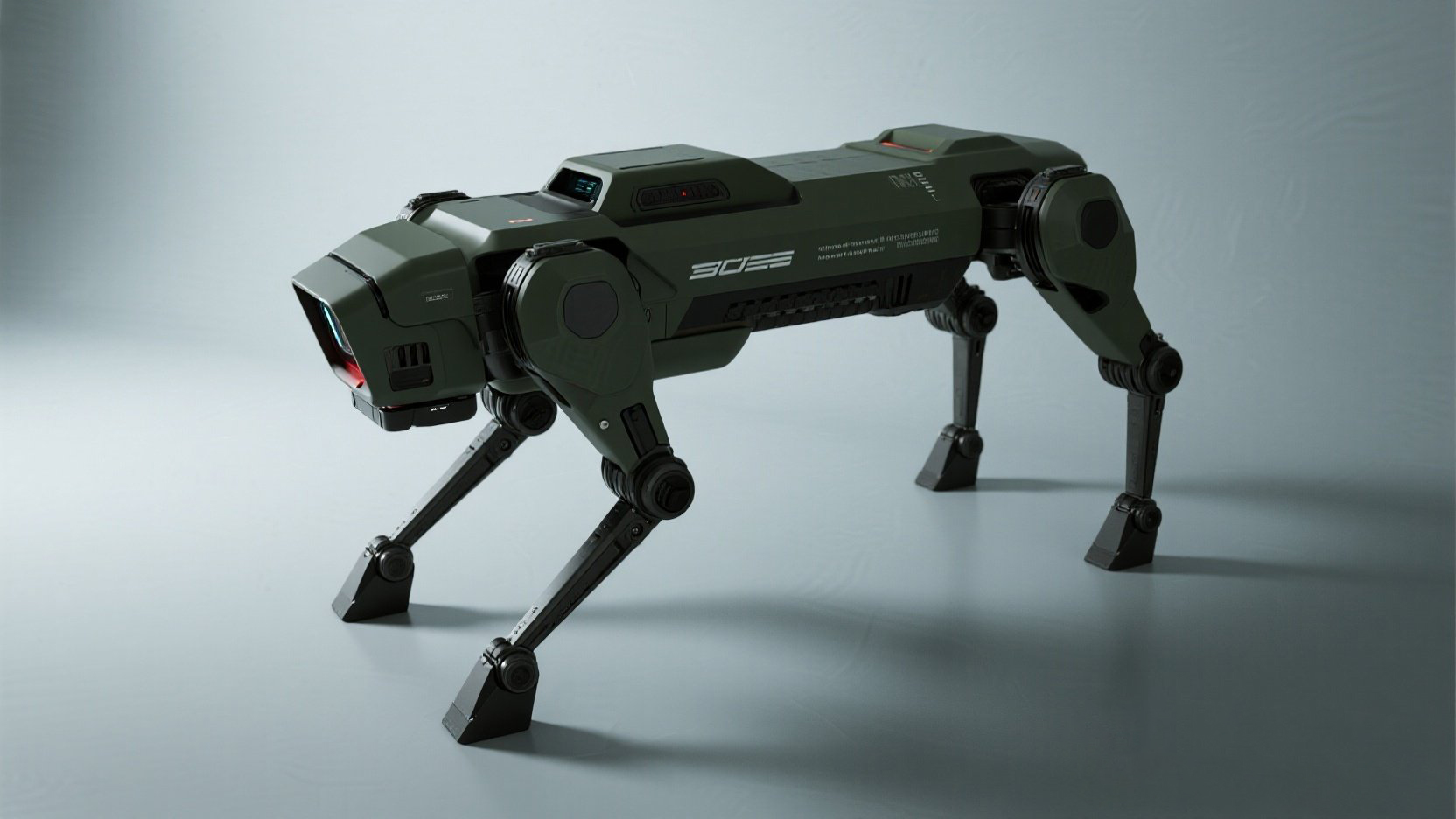 AIGC，AICG-aided design，Boston Dynamic ，Robot dog，2D renderings，