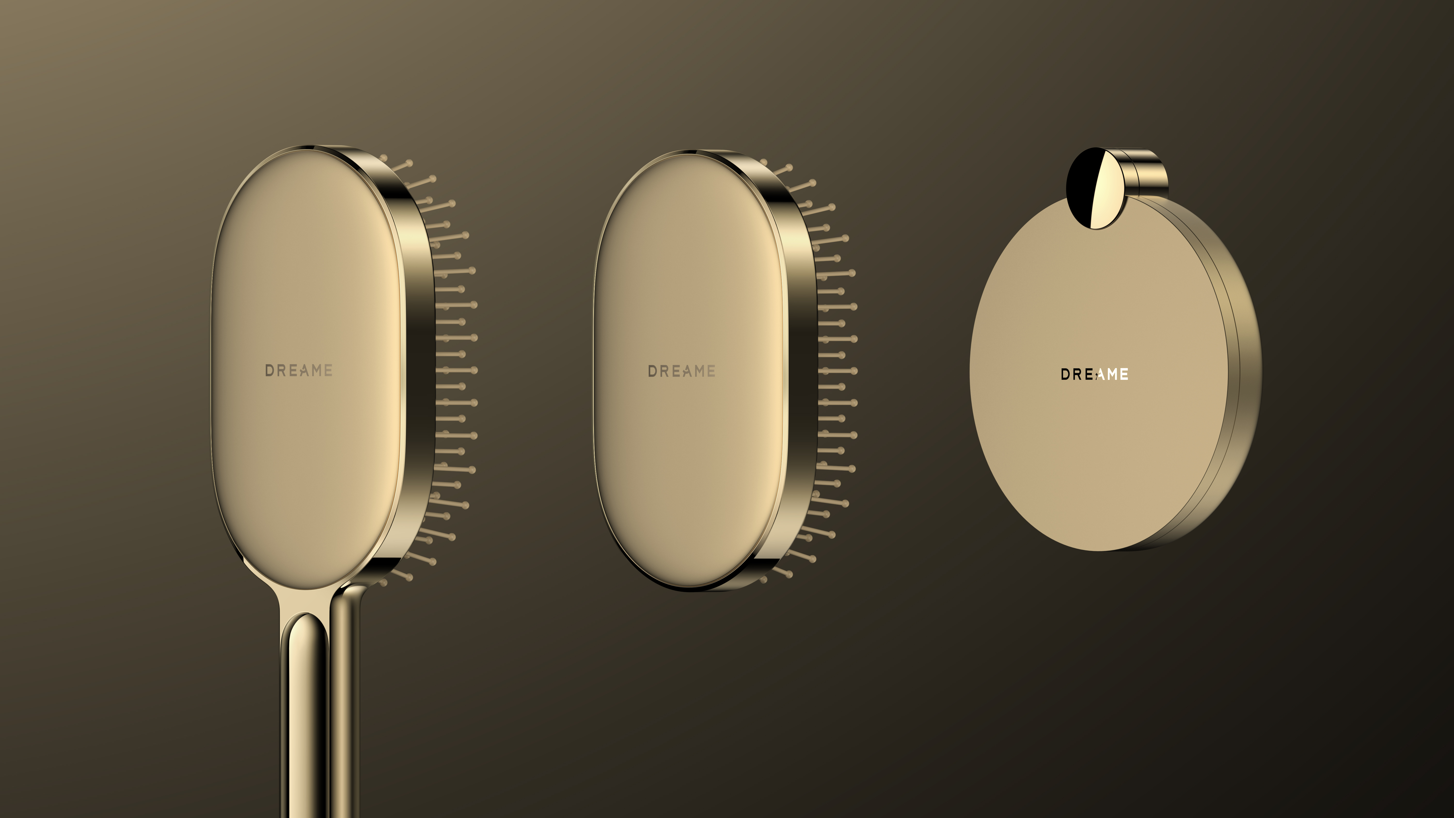 A beauty care，Pursuit，Dreame，Beauty mirror，air cushion comb，Hair care，industrial design，product design，