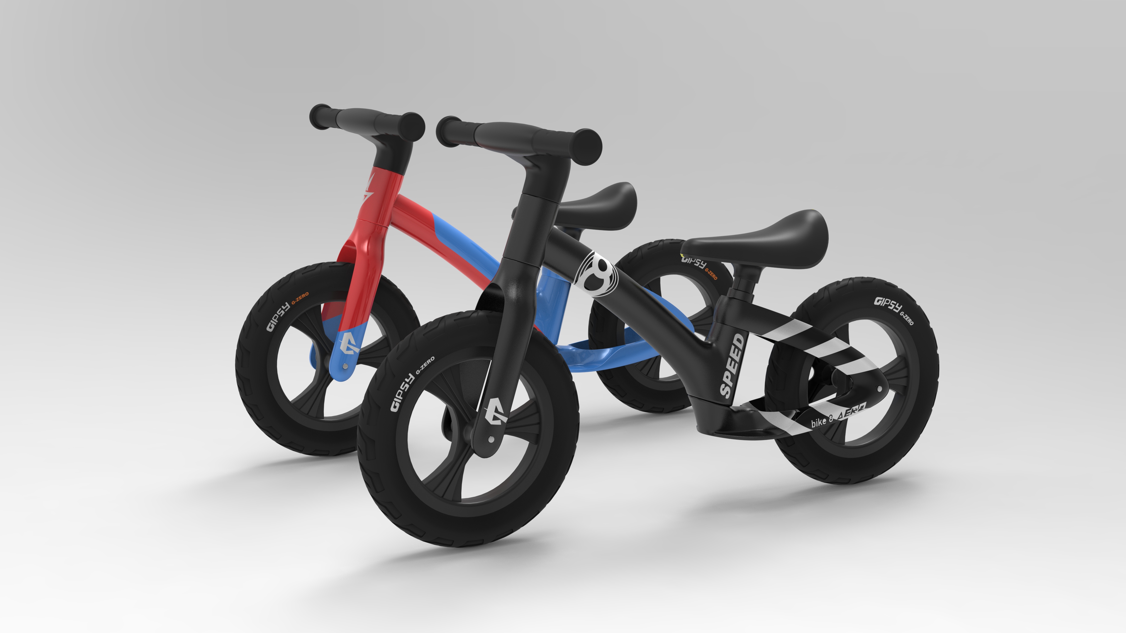 Lightweight children's racing scooting，