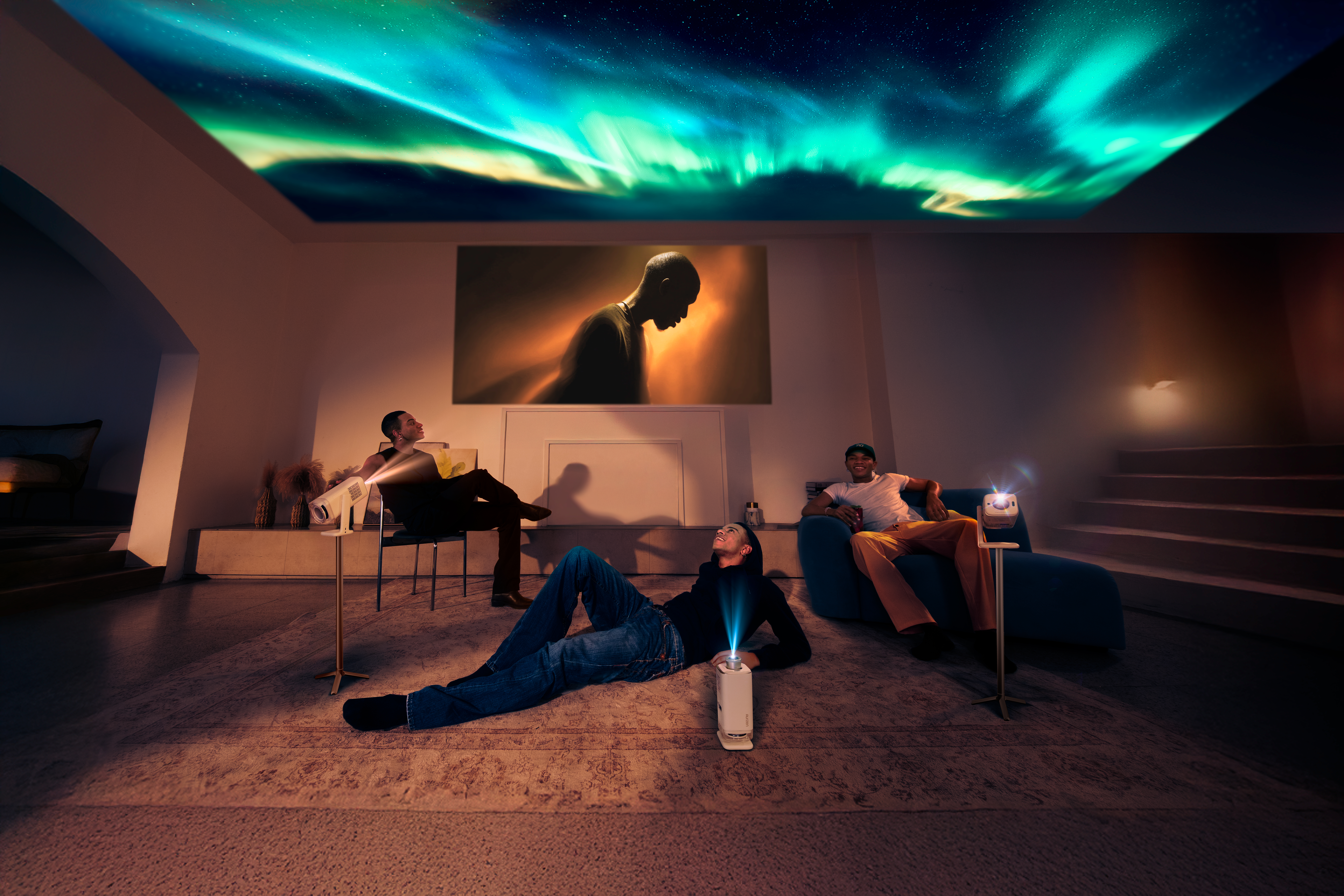 Projector, cross-border e-commerce, industrial design, brand design，