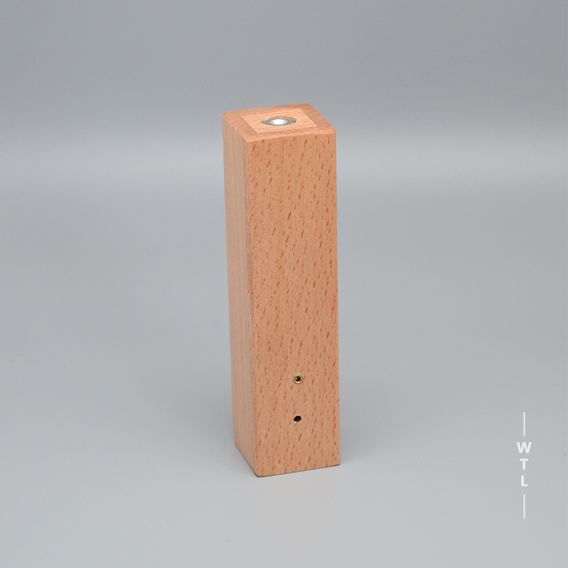 Flashlight，wooden ，solid wood，Portable，Tactile sensation，Beech，charge，lamp，