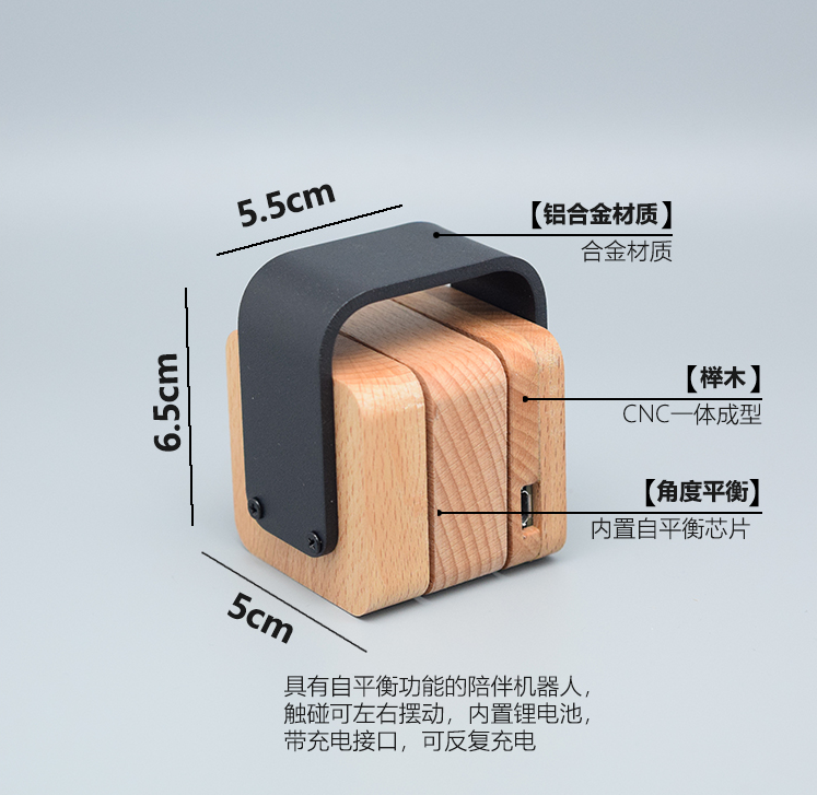 robot，Self balance，wooden ，solid wood，intelligence，block，interaction，