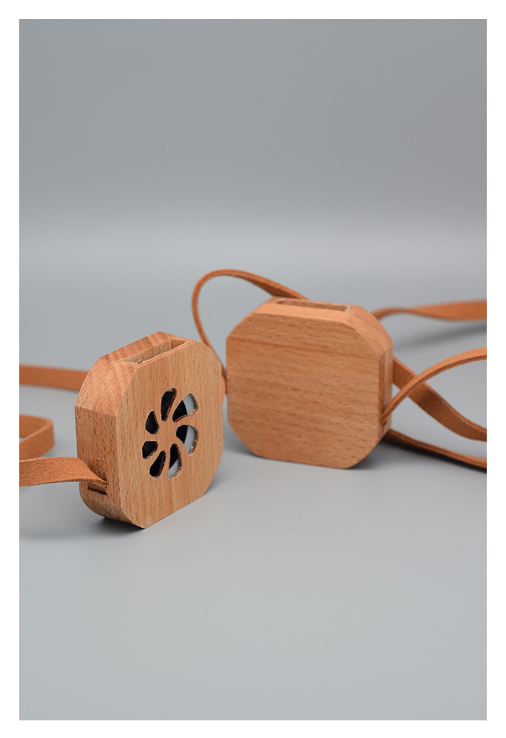 Fan，Portable，wooden ，solid wood，halter ，an electric appliance，Retro，