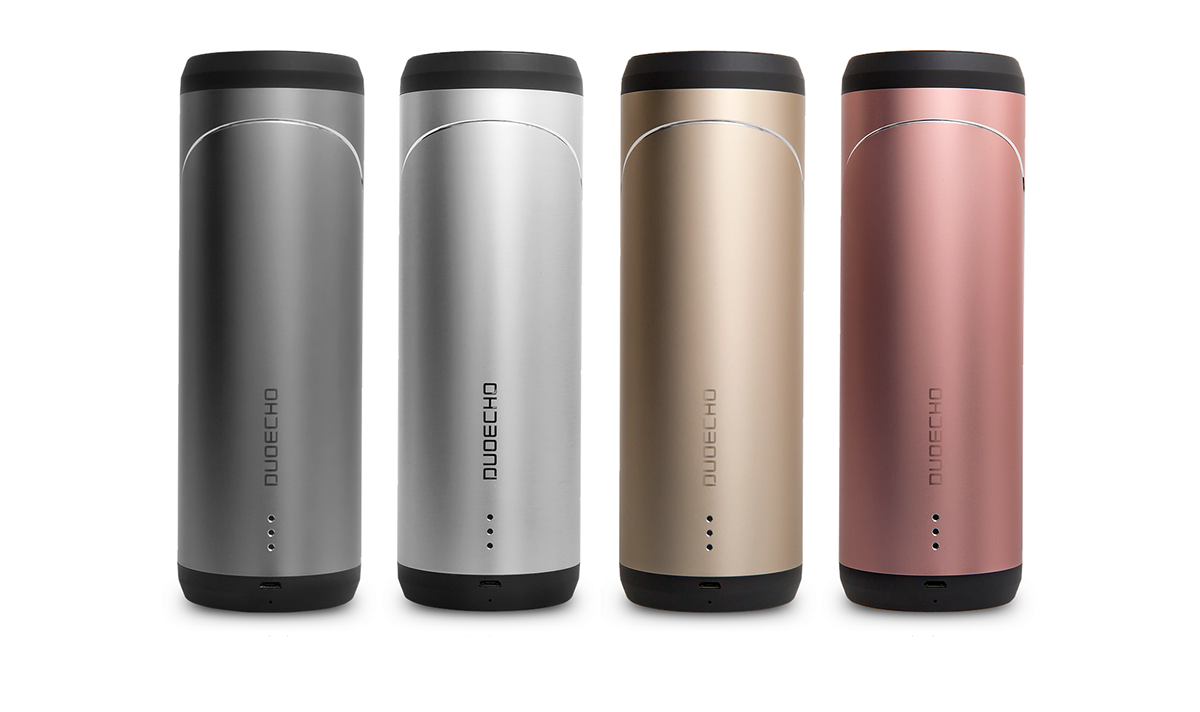 DUOECHO，Bluetooth Speaker ，Bamboo，inspiration，two-in-one，hi-fi stereo ，speaker，