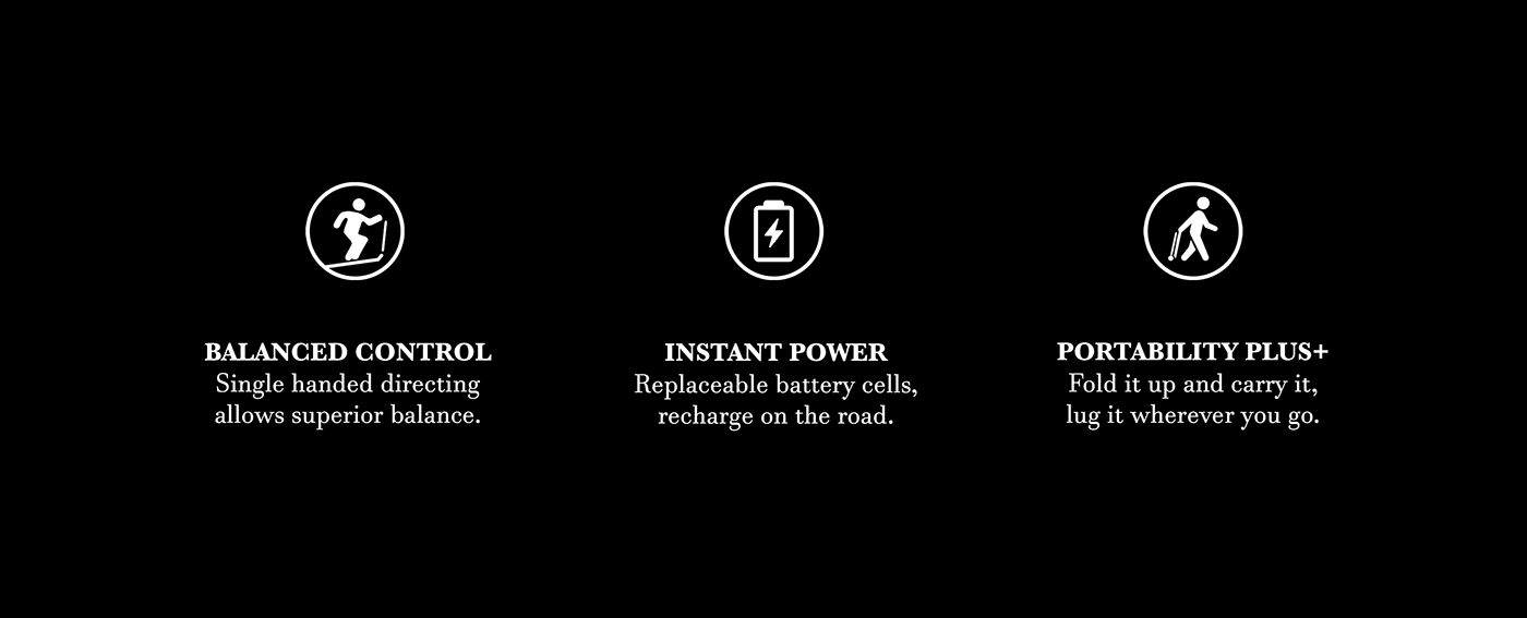Arc Glider，Arc glider，Scooter，Control handle，Portable，