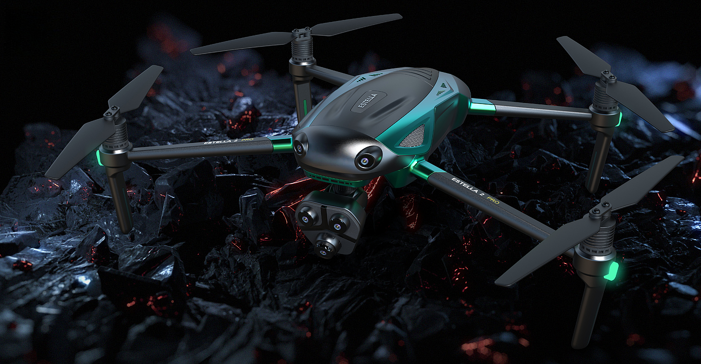 UAV，Aerial camera，UAV Industrial Design，Industrial Design of Air Beat Machine，Intelligent manufacturing，industrial design，Product appearance design，Industrial Designer，