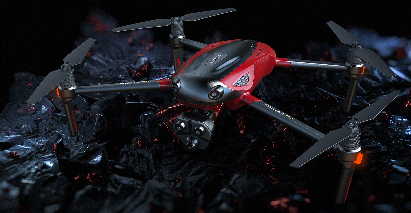 UAV，Aerial camera，UAV Industrial Design，Industrial Design of Air Beat Machine，Intelligent manufacturing，industrial design，Product appearance design，Industrial Designer，