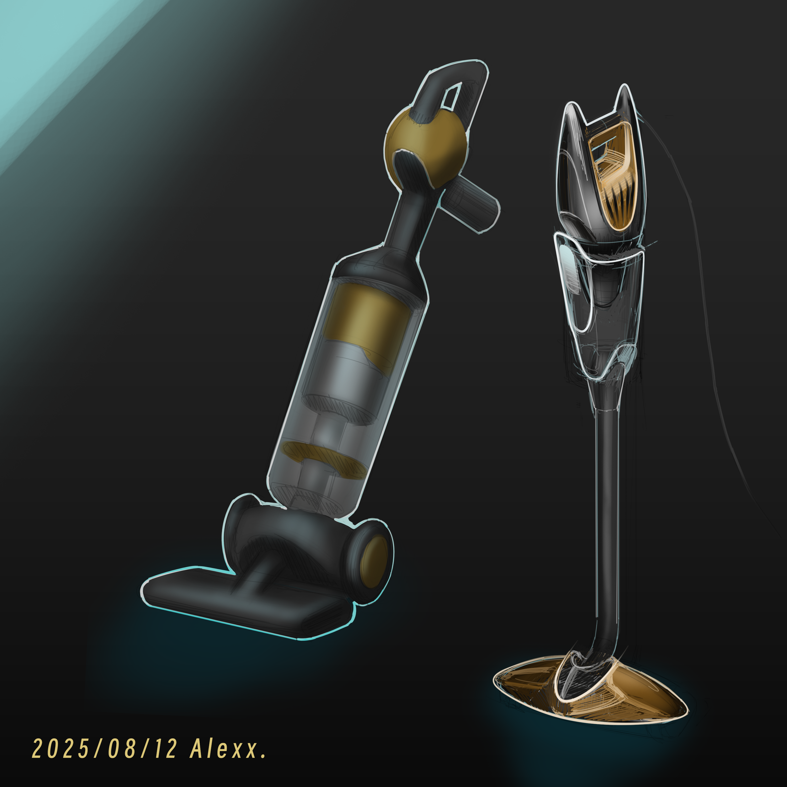 sketch，photoshop，VACUUM，Vacuum cleaner，