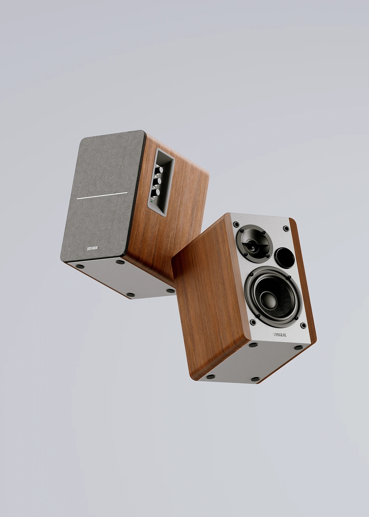 Edifier，loudspeaker box，Retro，