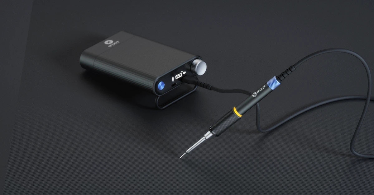 solder iron，modularization，IFIXIT，