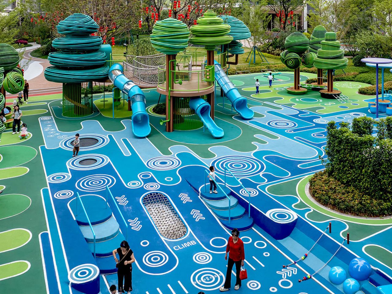 Wired Scape，Natural inspiration，urban public，Community interaction，Guangzhou，